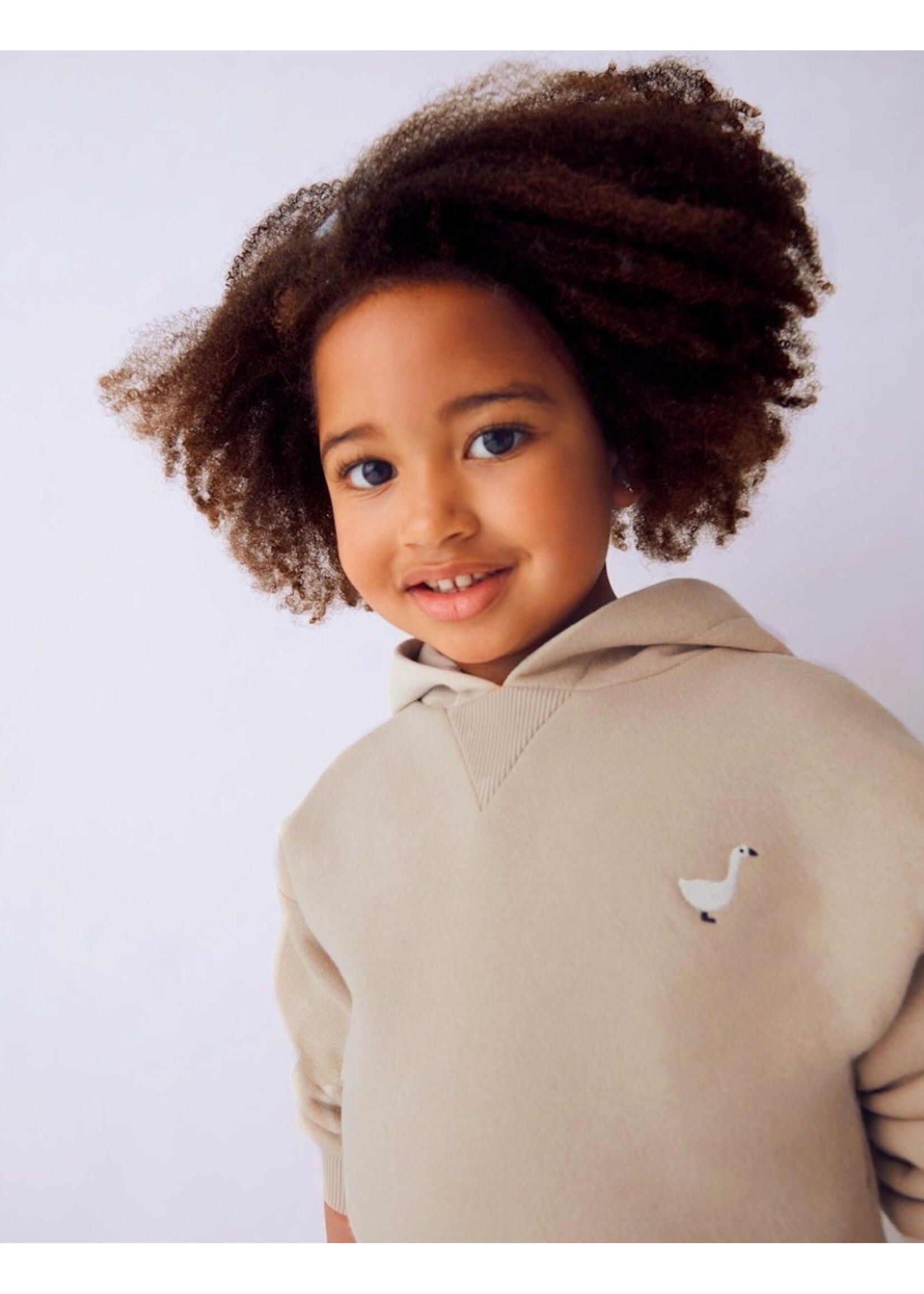 Mayoral Mayoral, Girl Sweatshirt and Cargo Skirt Set || Hazelnut