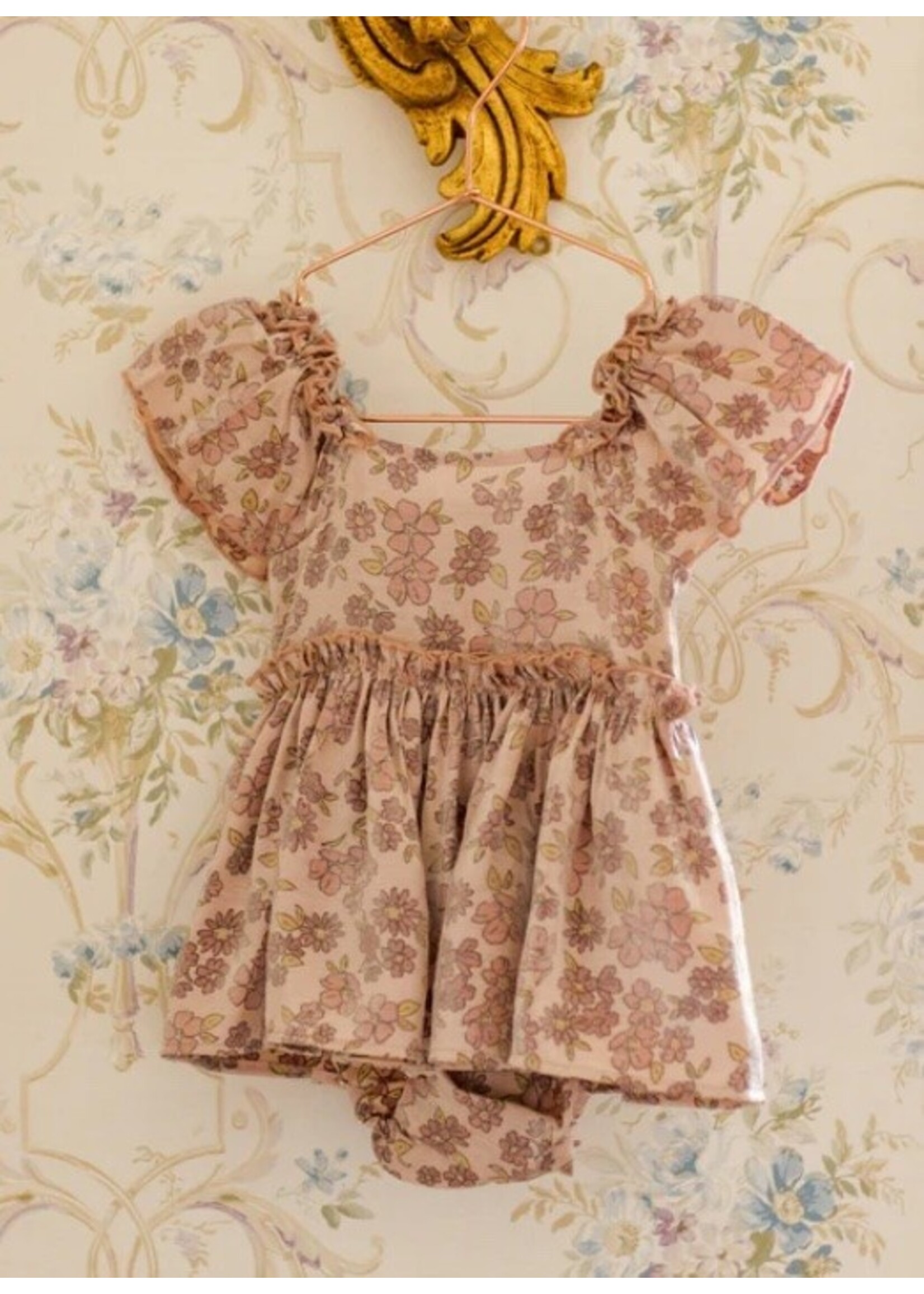Noralee Noralee, Margot Romper || Harvest Fleur