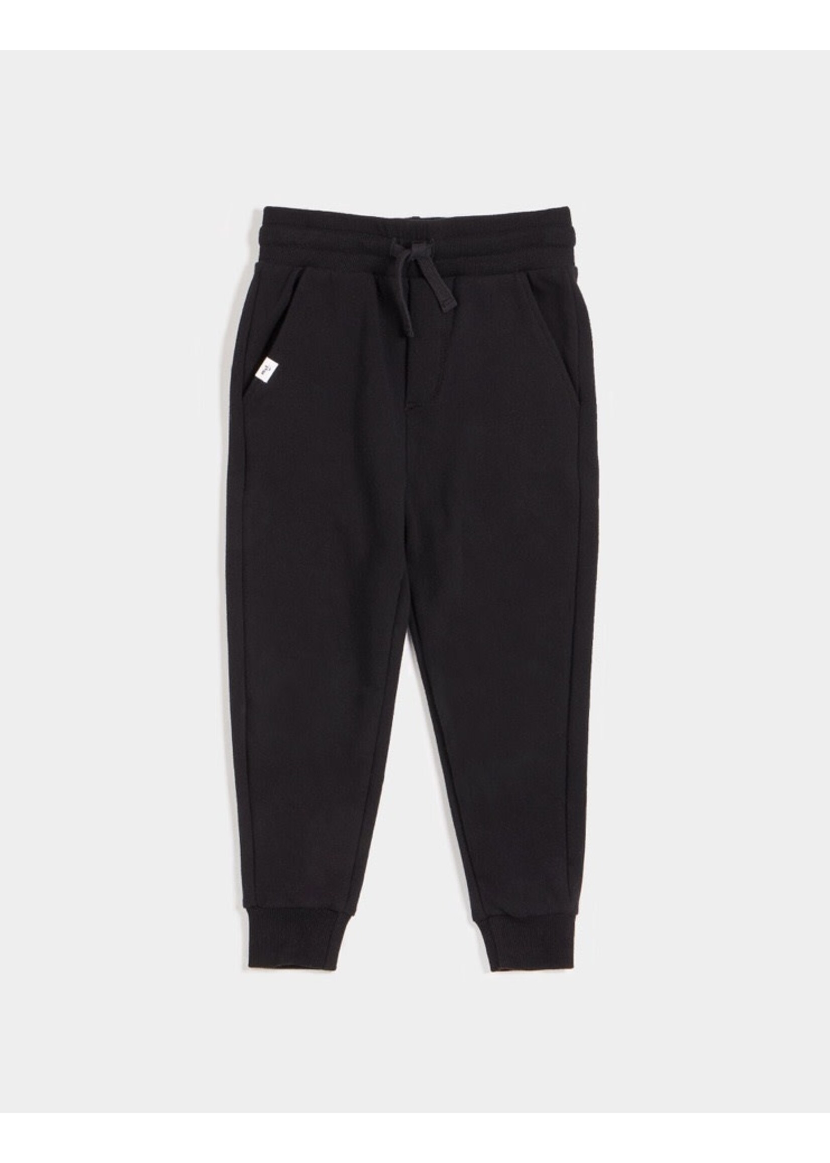 Miles the Label Miles the Label, Miles Basics Jogger || Pure Black