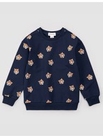 Miles the Label Miles the Label, Go Tigers Print Sweatshirt || Blue