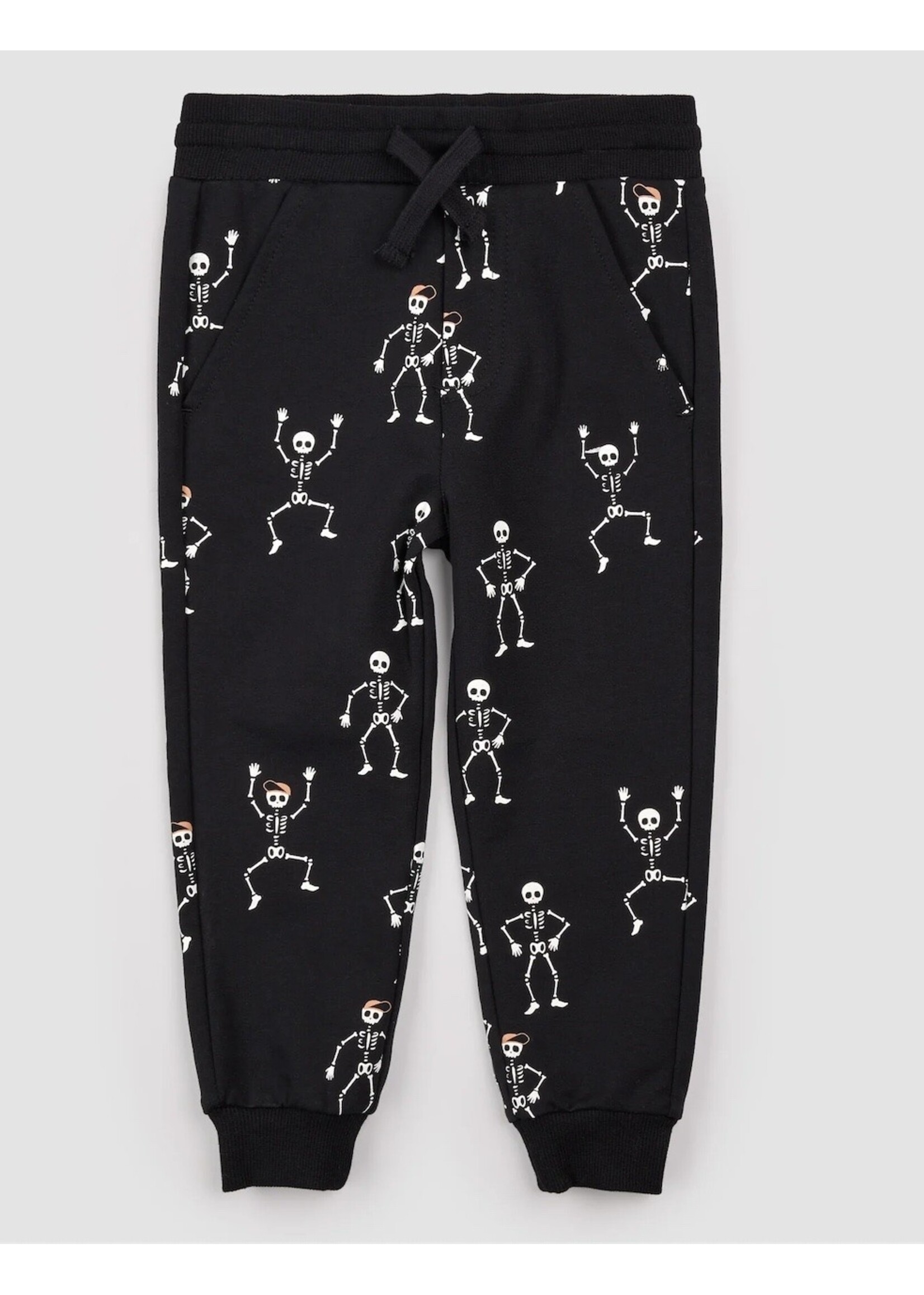 Miles the Label Miles the Label, Dancing Glow-in-the-Dark Skeletons Joggers || Black