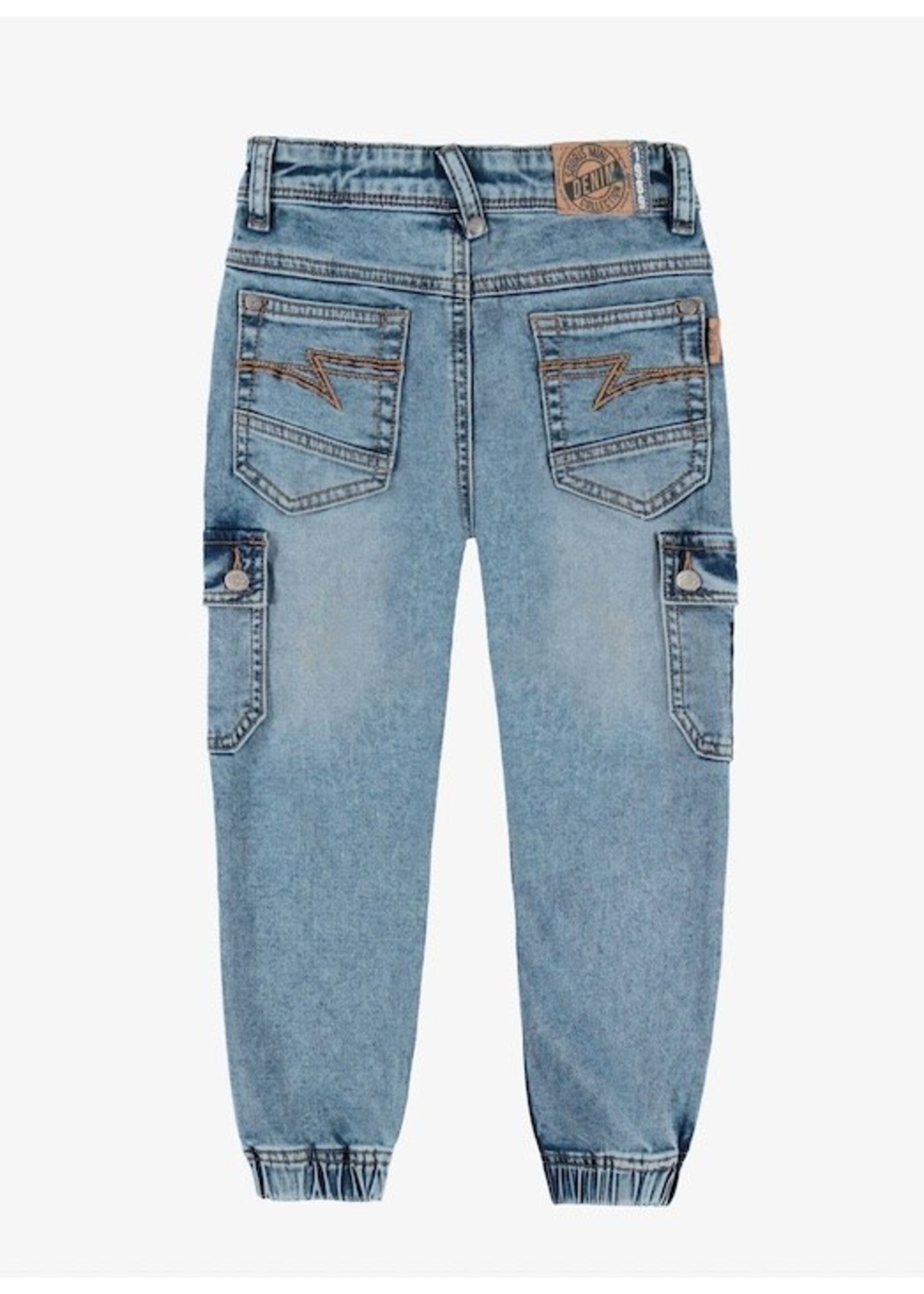 Souris Mini Souris Mini, Cargo Pocket Jeans || Medium Blue