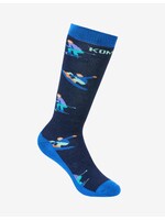 Kombi Kombi, Rumble Heavy Children's Sock || Blue Free Ski