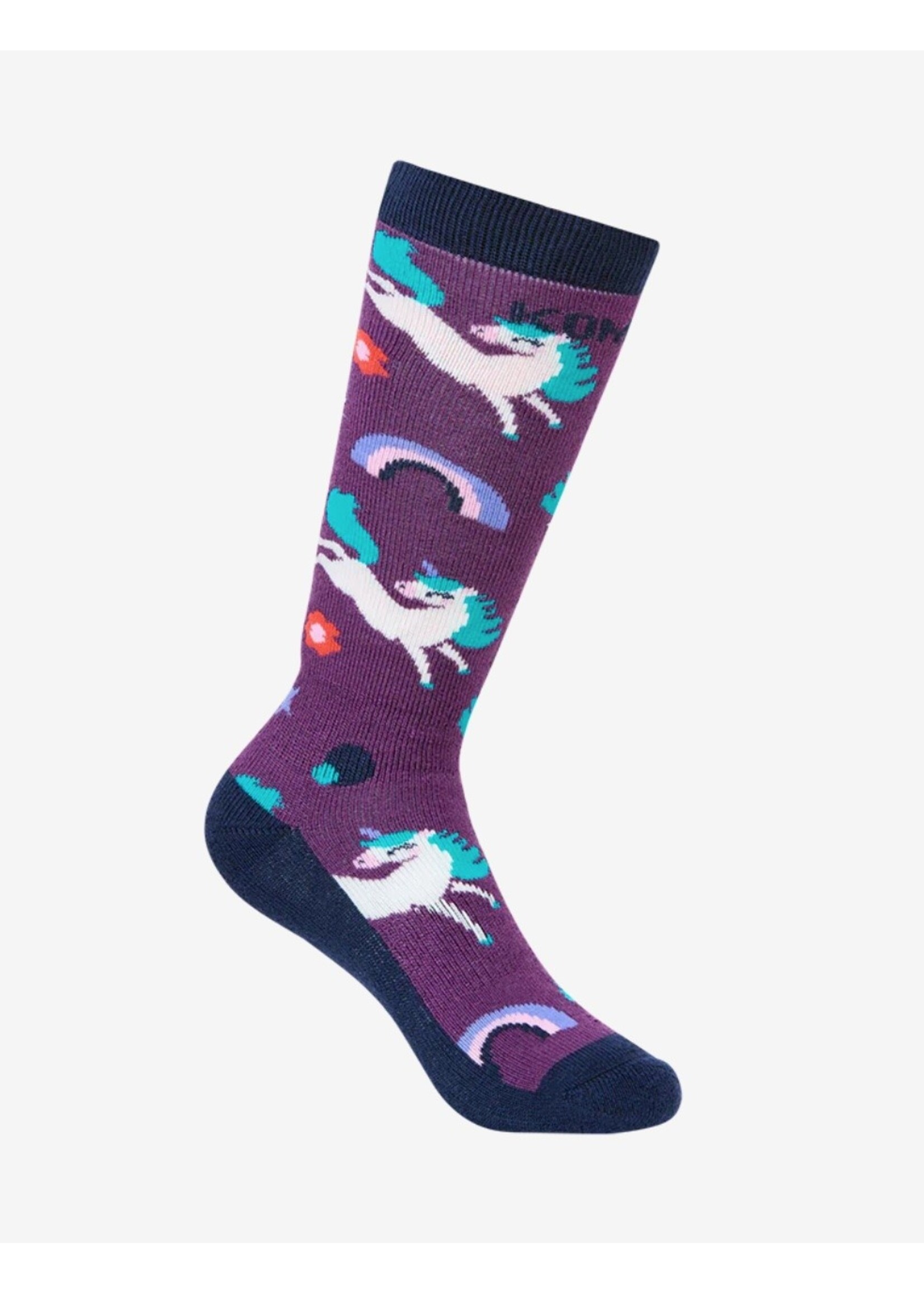 Kombi Kombi, Rumble Heavy Children's Sock || Unicorn Rainbow