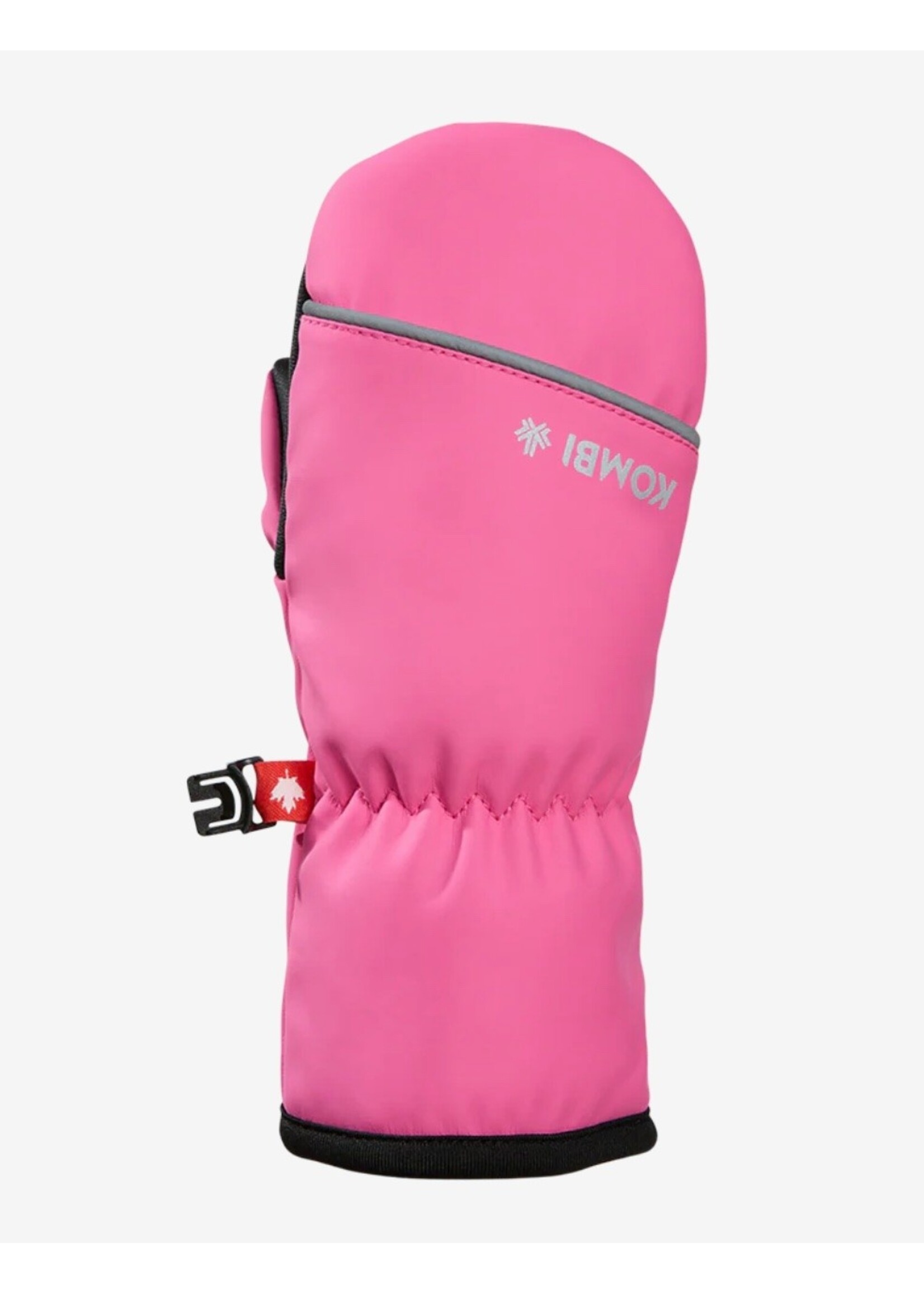 Kombi Kombi, Drop Rain Waterproof Children's Mittens || Barbie Pink