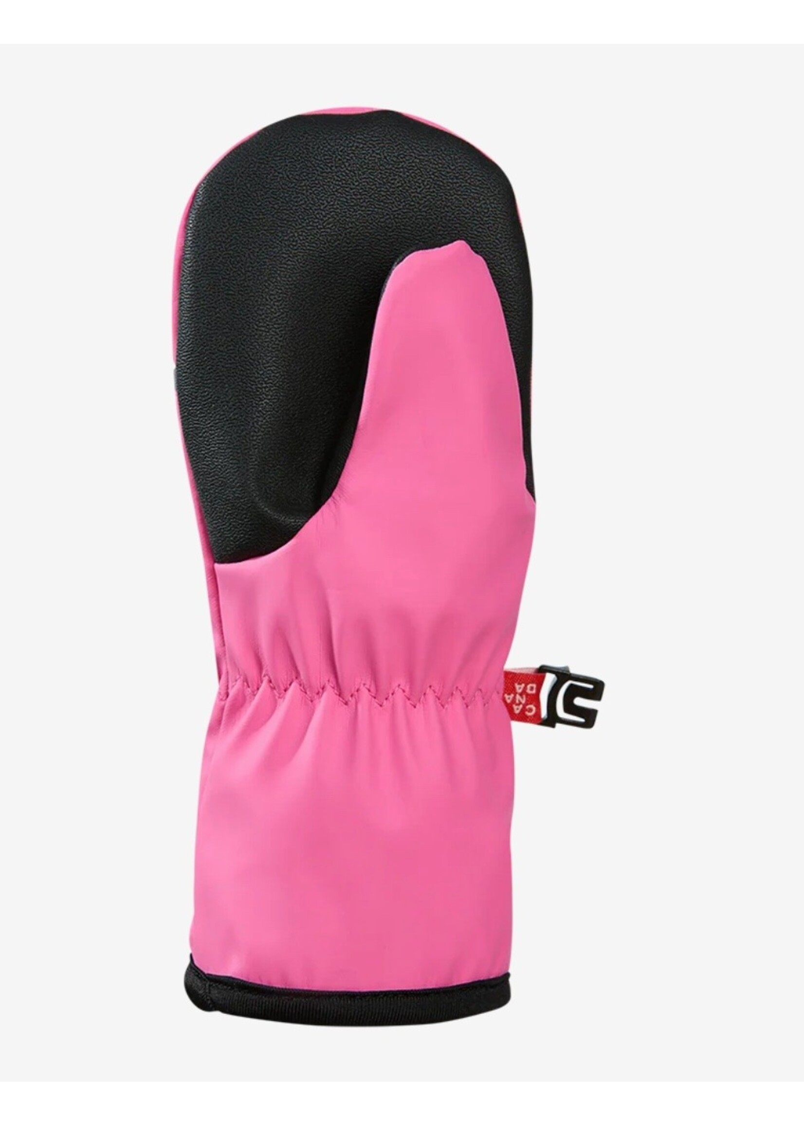 Kombi Kombi, Drop Rain Waterproof Children's Mittens || Barbie Pink