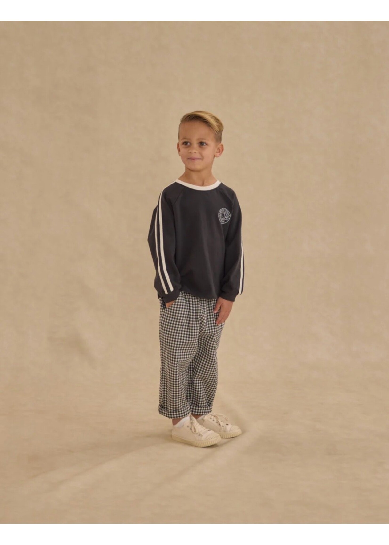 Rylee + Cru Rylee + Cru, Jersey Long Sleeve Tee || Black