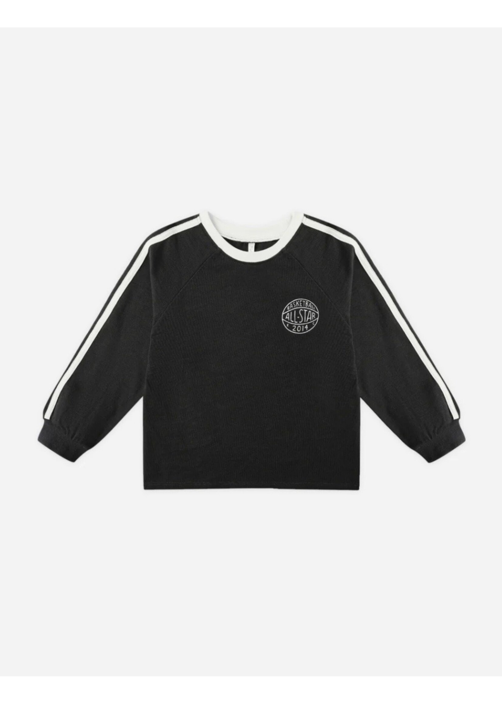 Rylee + Cru Rylee + Cru, Jersey Long Sleeve Tee || Black