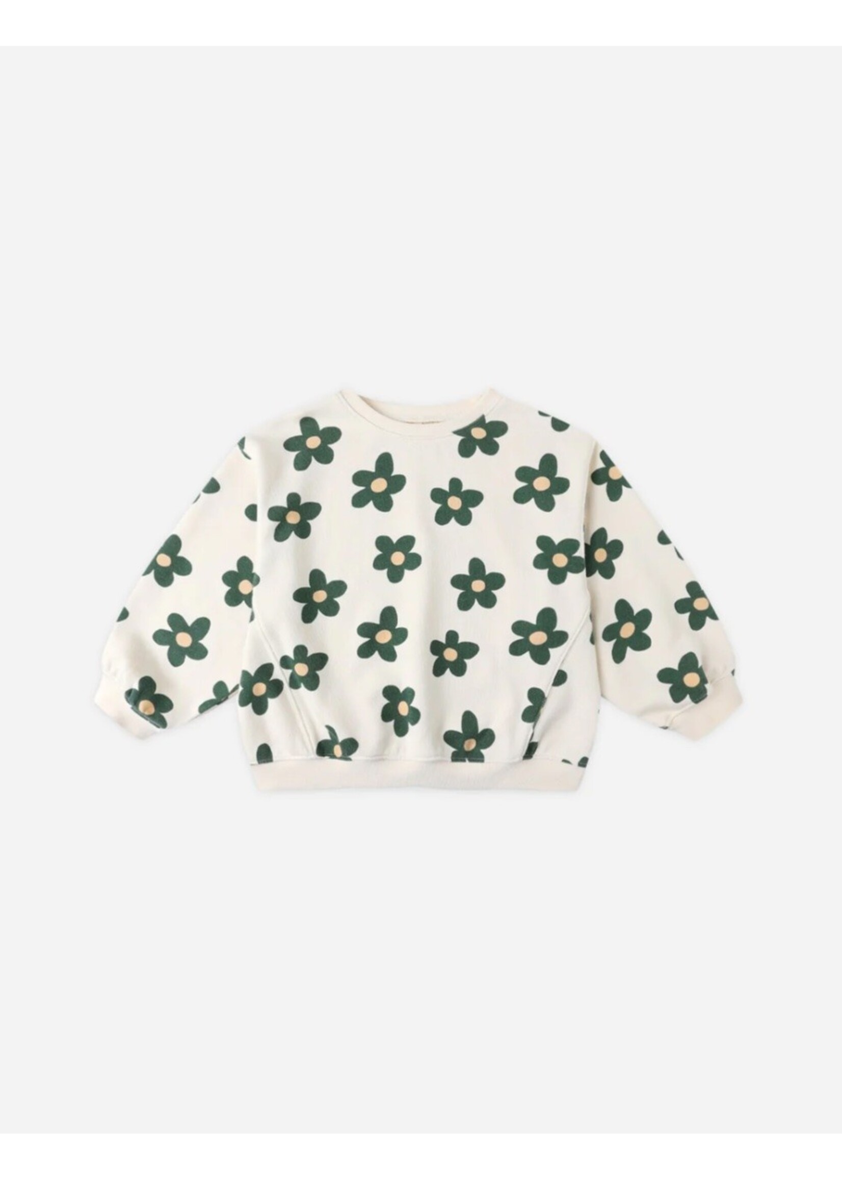 Rylee + Cru Rylee + Cru, Oversized Sweatshirt || Daisy