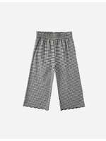 Rylee + Cru Rylee + Cru, Wide Leg Pant || Black Gingham