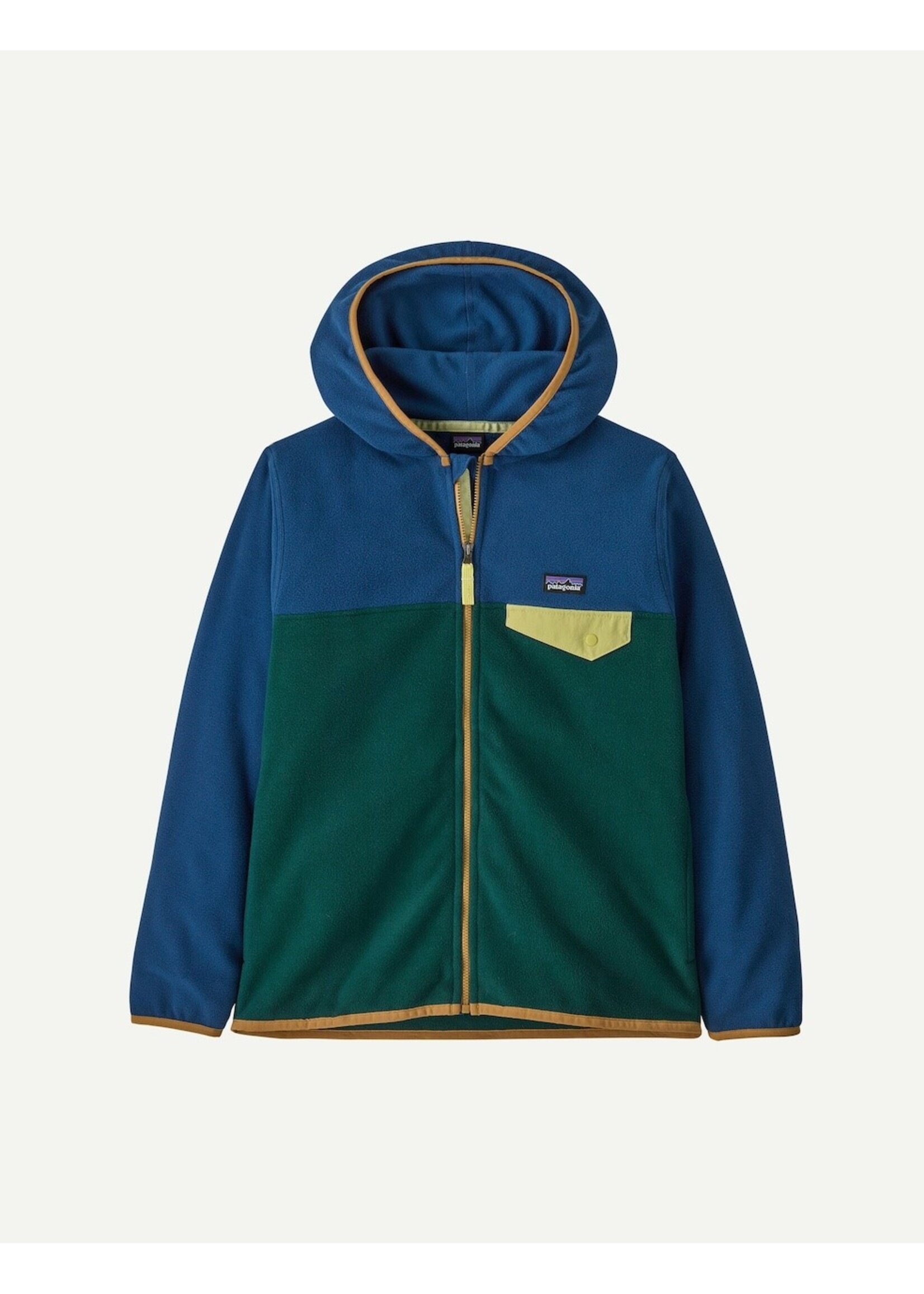 Patagonia Patagonia, Kids' Micro D Snap-T Fleece Jacket || Cascade Green
