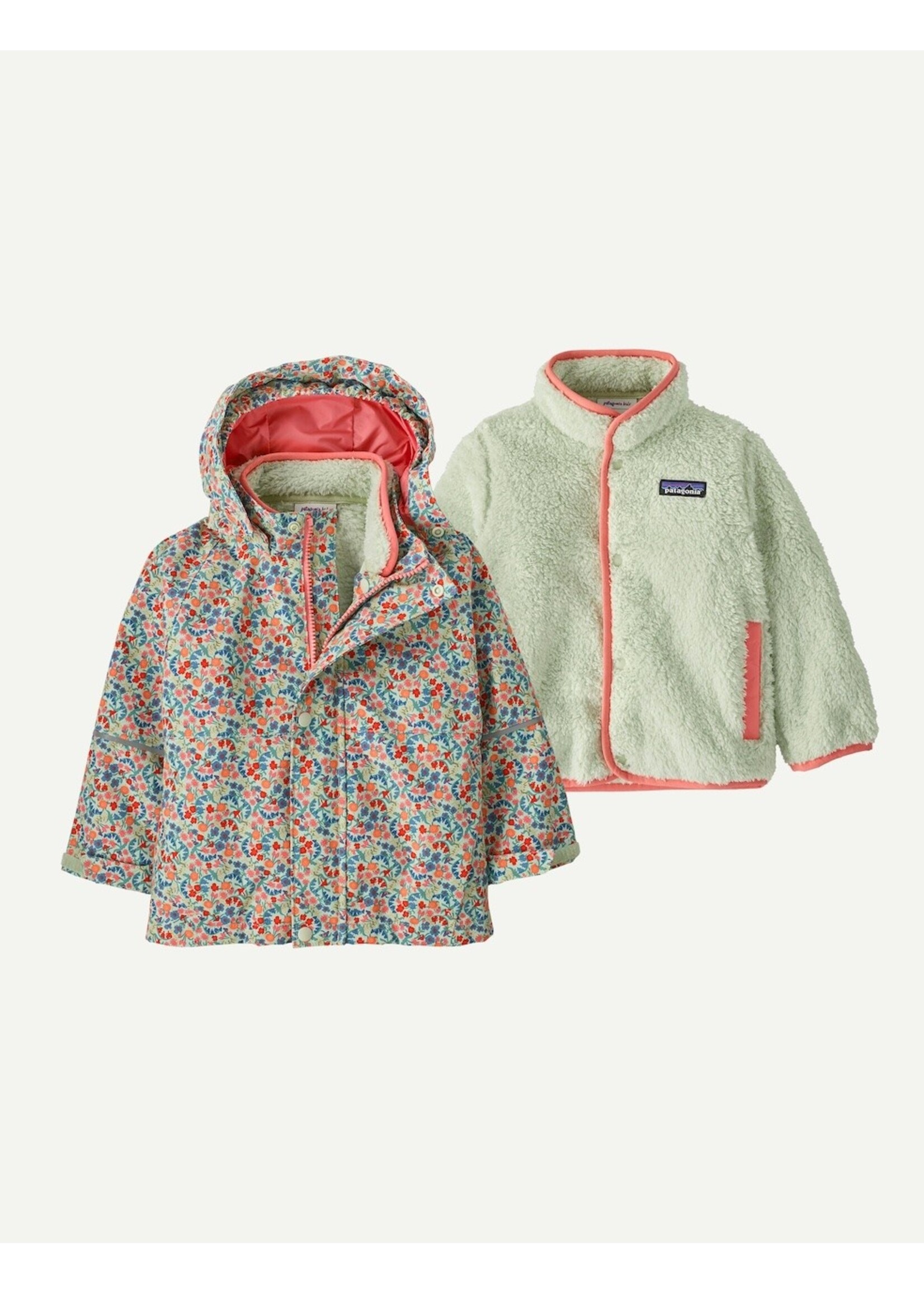 Patagonia Patagonia, Baby All Seasons 3-in-1 Jacket || Tiny World Lichen Green