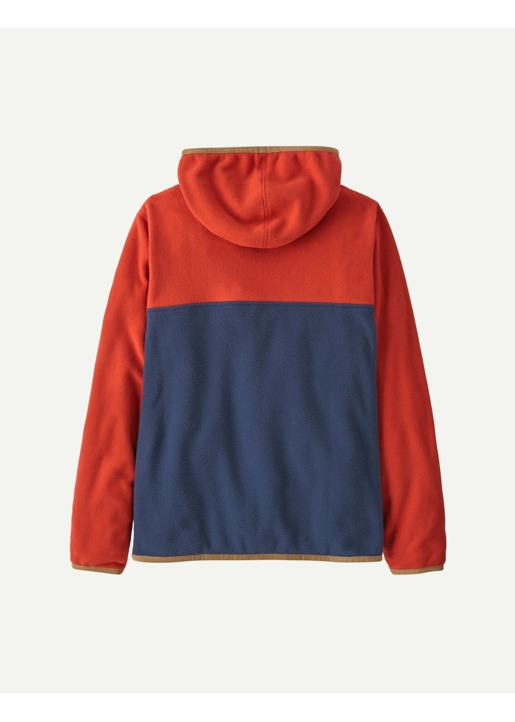 Patagonia Patagonia, Kids' Micro D Snap-T Fleece Jacket || New Navy w/Madder Red