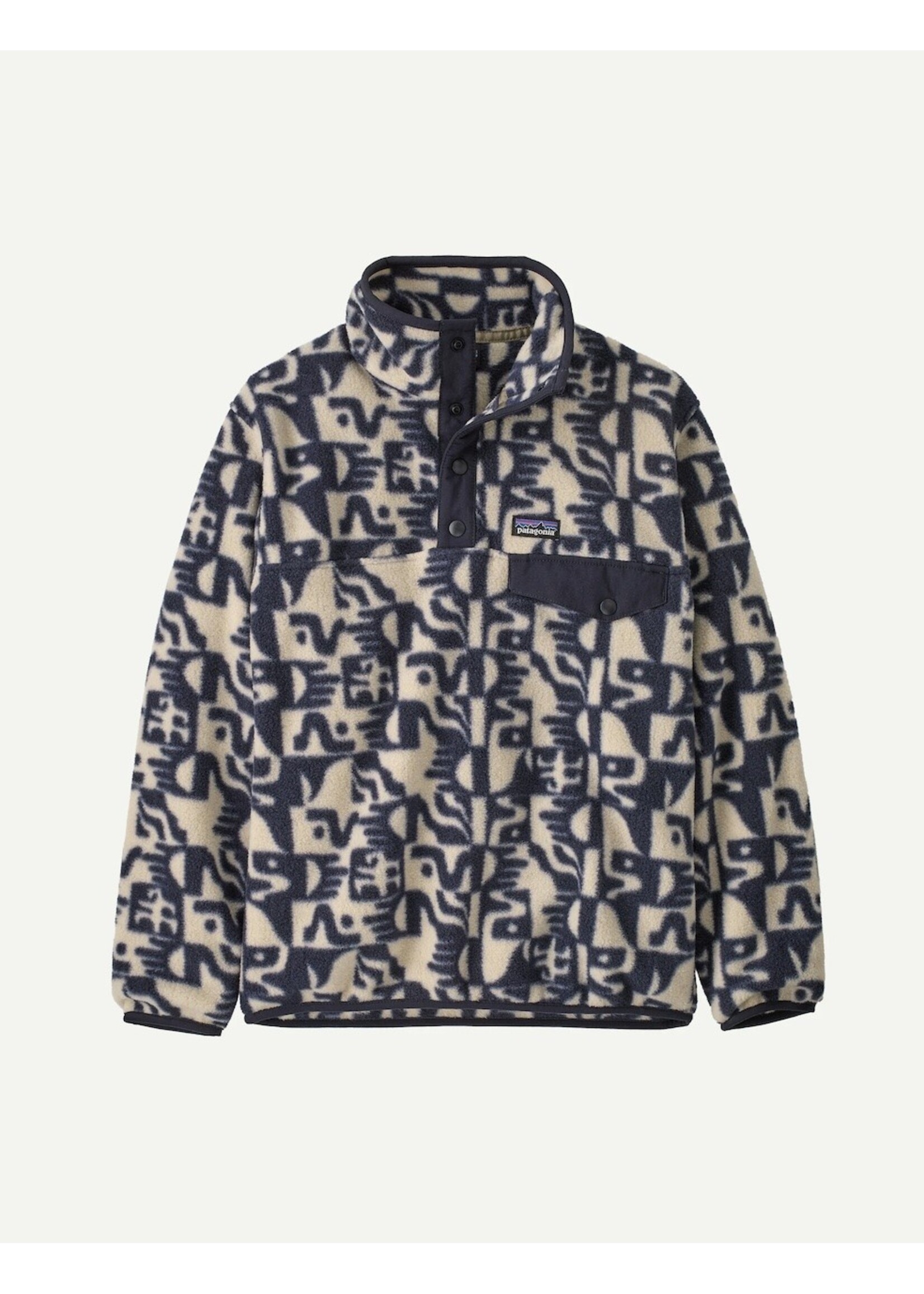 Patagonia Patagonia, Kids' Lightweight Synchilla Snap-T Fleece Pullover || Mother Tree: Oar Tan