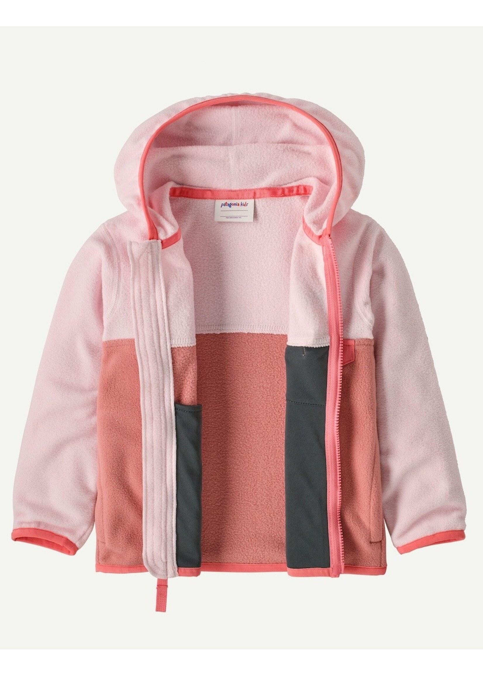 Patagonia Patagonia, Baby Micro D Snap-T Fleece Jacket || Moment Pink