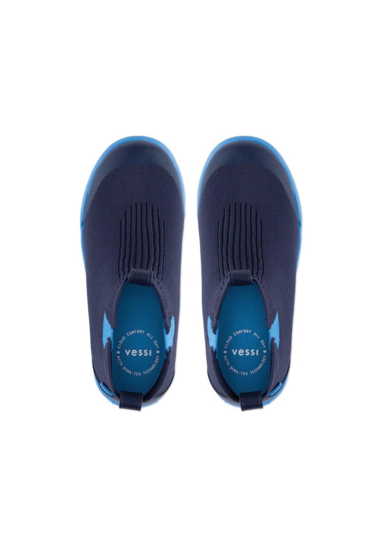 Vessi Vessi, Kids Chelsea Waterproof Boot || Midnight / Vessi Blue