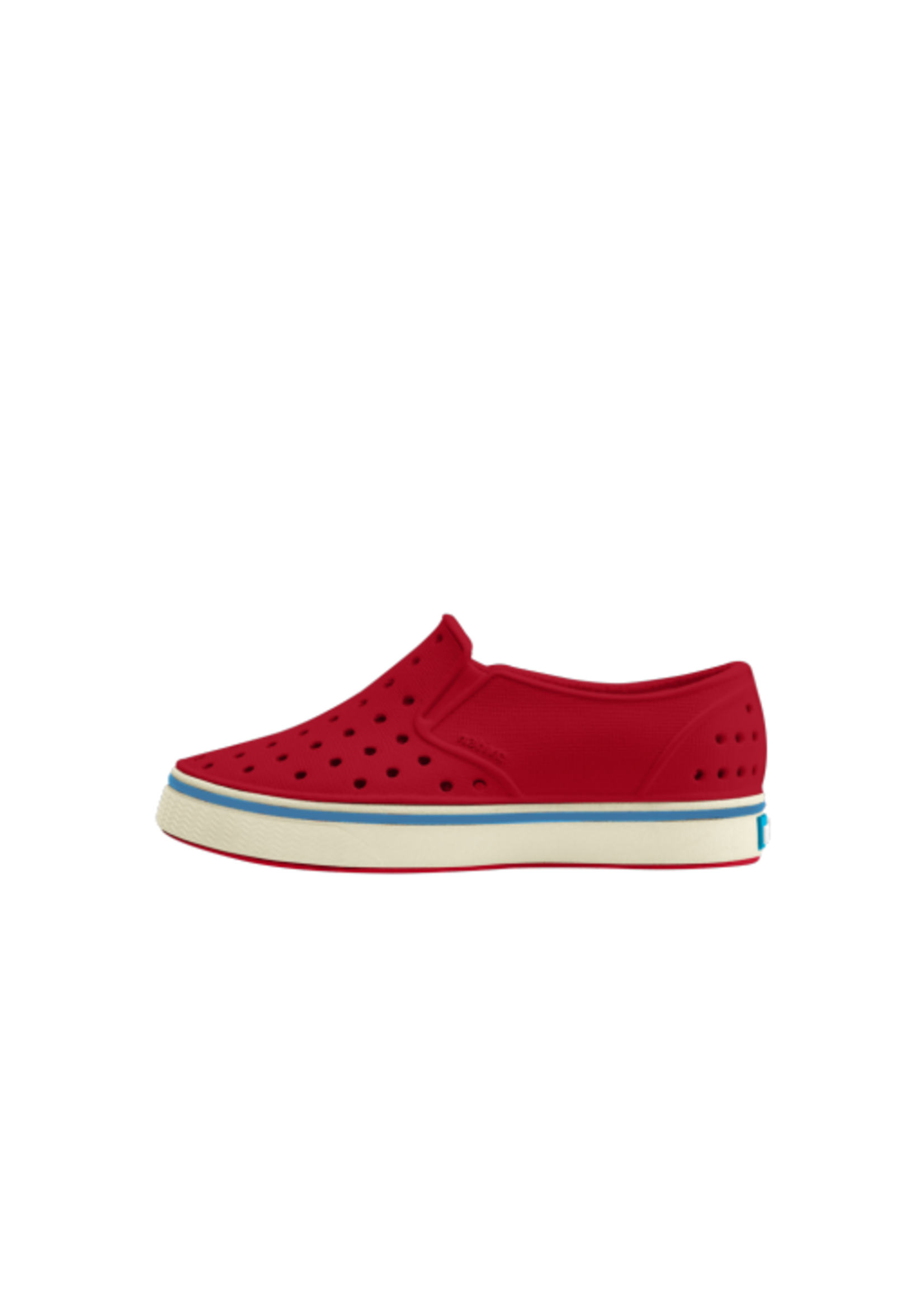 Native Shoes Native Shoes, Miles Child Sugarlite™ || Ruby Red / Bone White