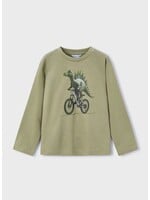 Mayoral Mayoral, Boy Dino Printed Long Sleeve T-Shirt || Pistachio