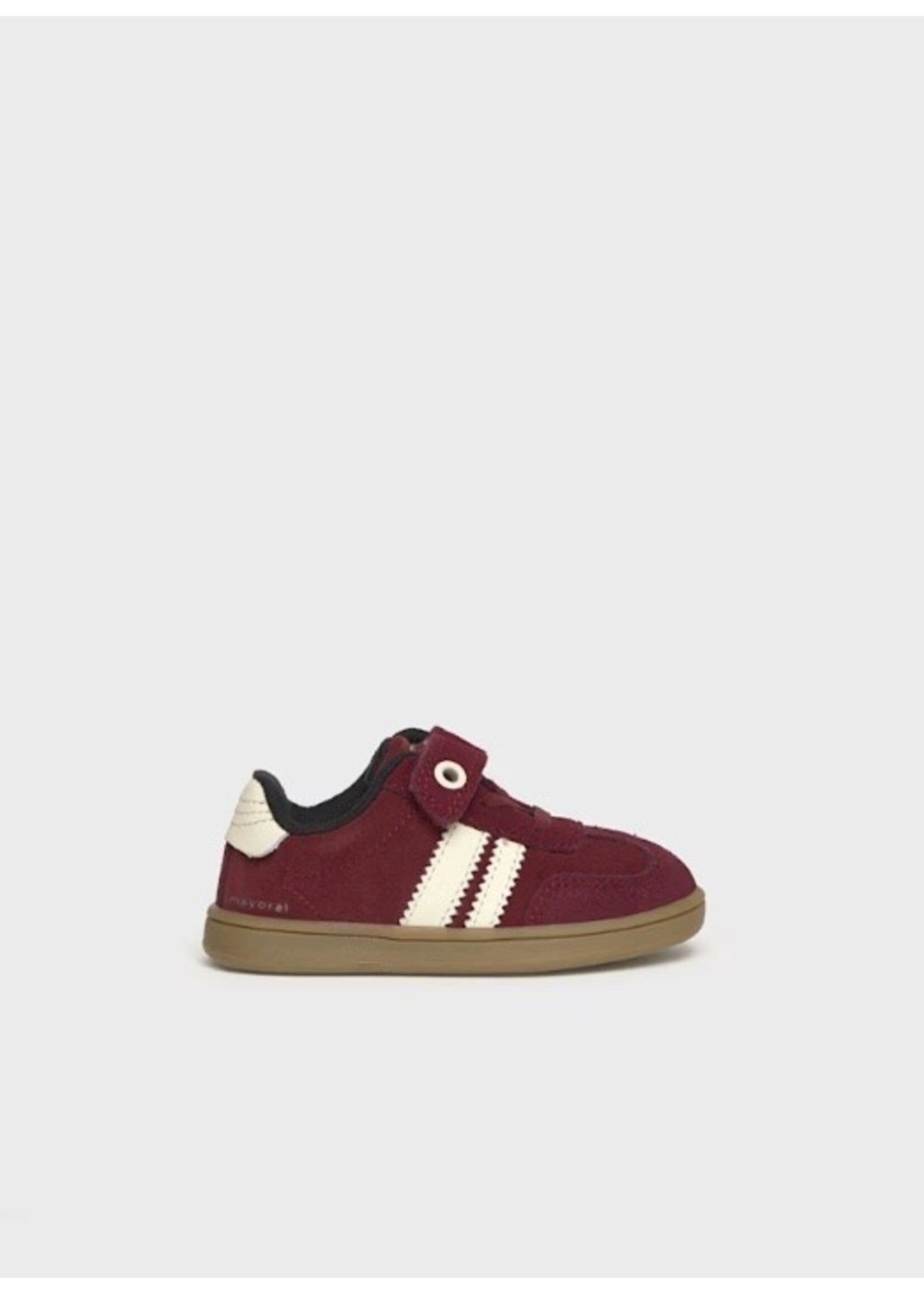 Mayoral Mayoral, Baby Casual Sneakers || Burgundy / White