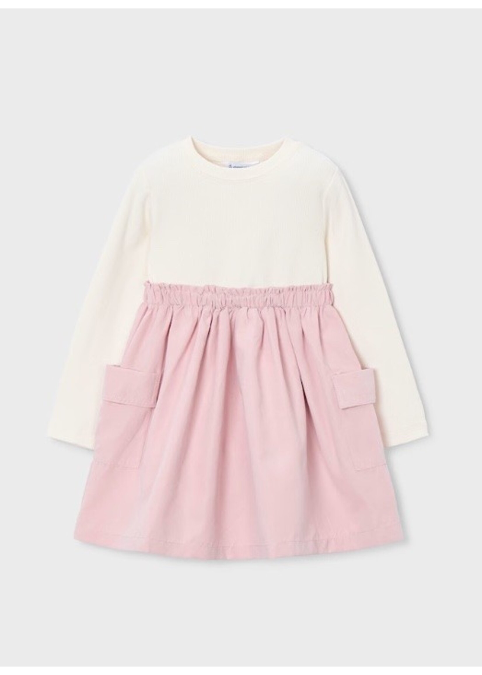 Mayoral Mayoral, Cargo Dress || Nude / Pink