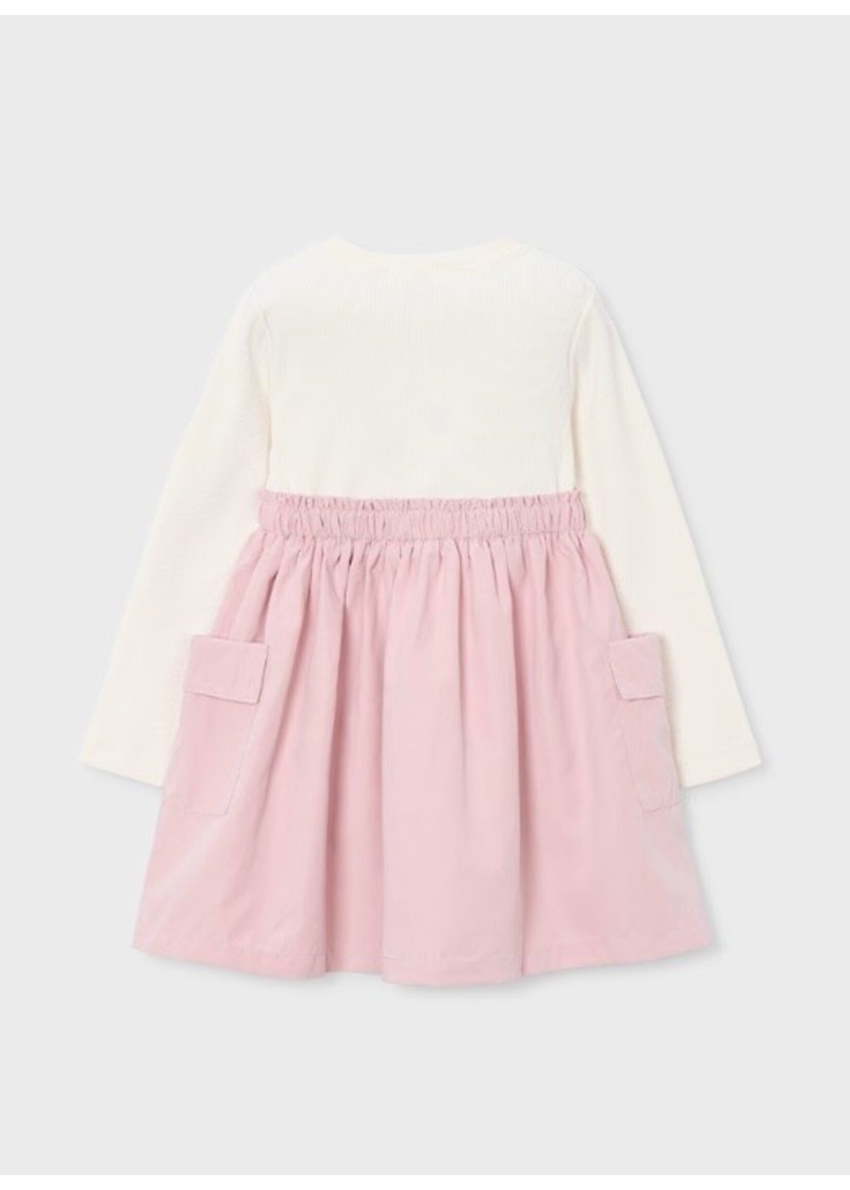 Mayoral Mayoral, Cargo Dress || Nude / Pink
