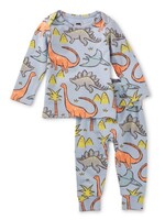 Tea Collection Tea Collection, Baby Lap Shoulder Top Set || Baby Dinos
