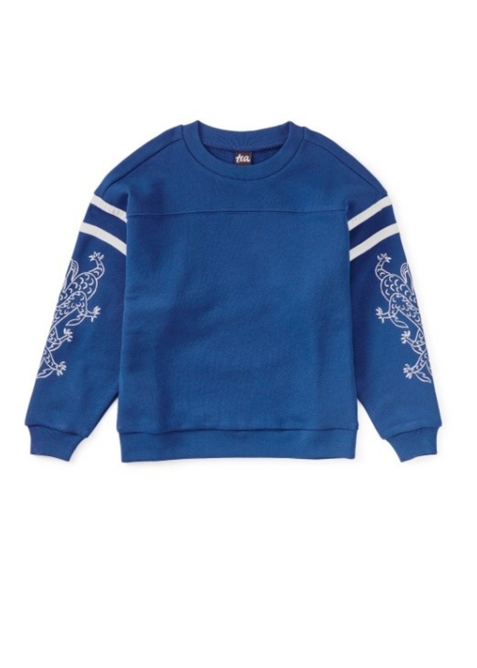 Tea Collection Tea Collection, Sporty Dragon Sleeve Popover || Galactic Blue