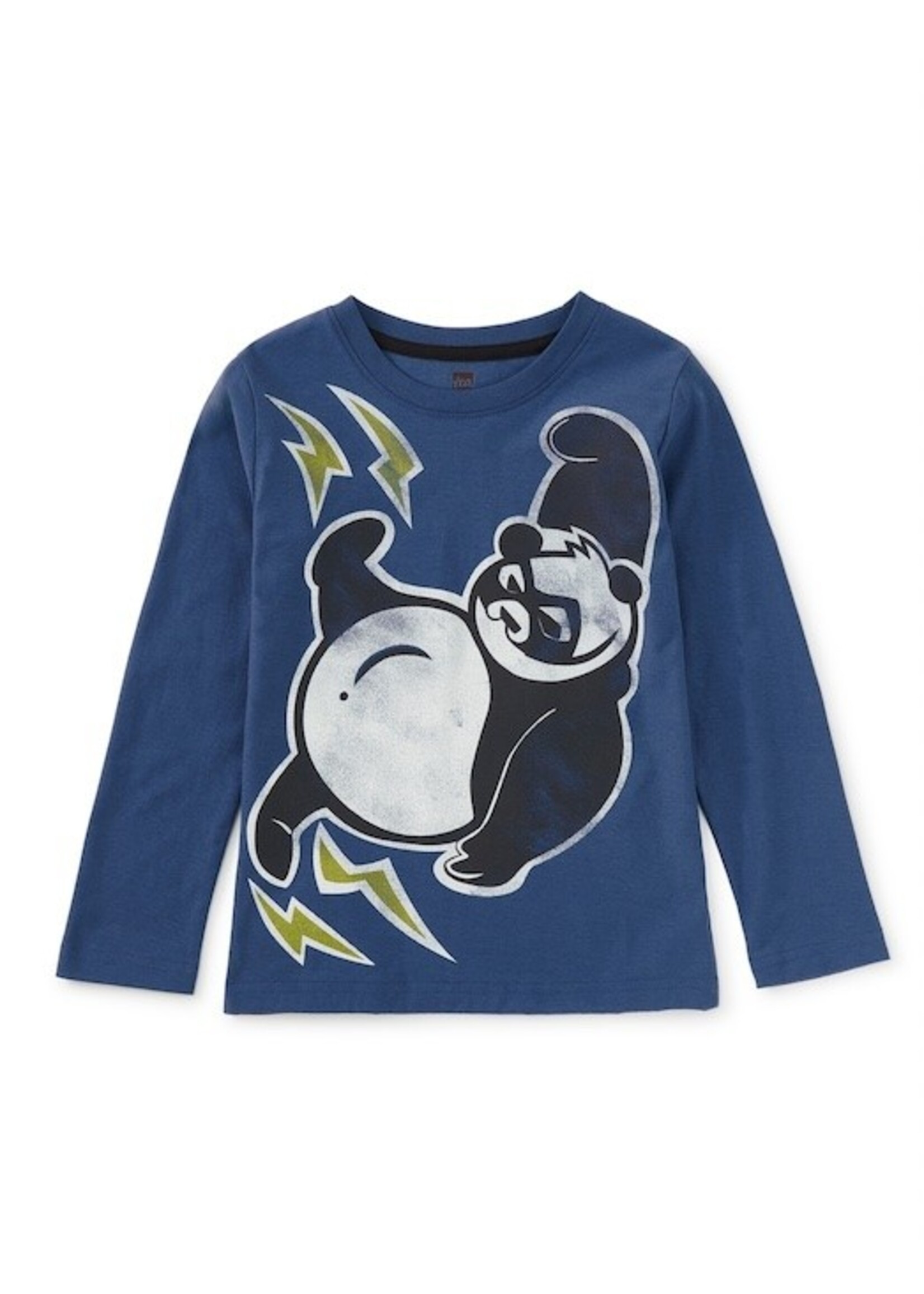 Tea Collection Tea Collection, Super Panda Graphic Tee || Cobalt