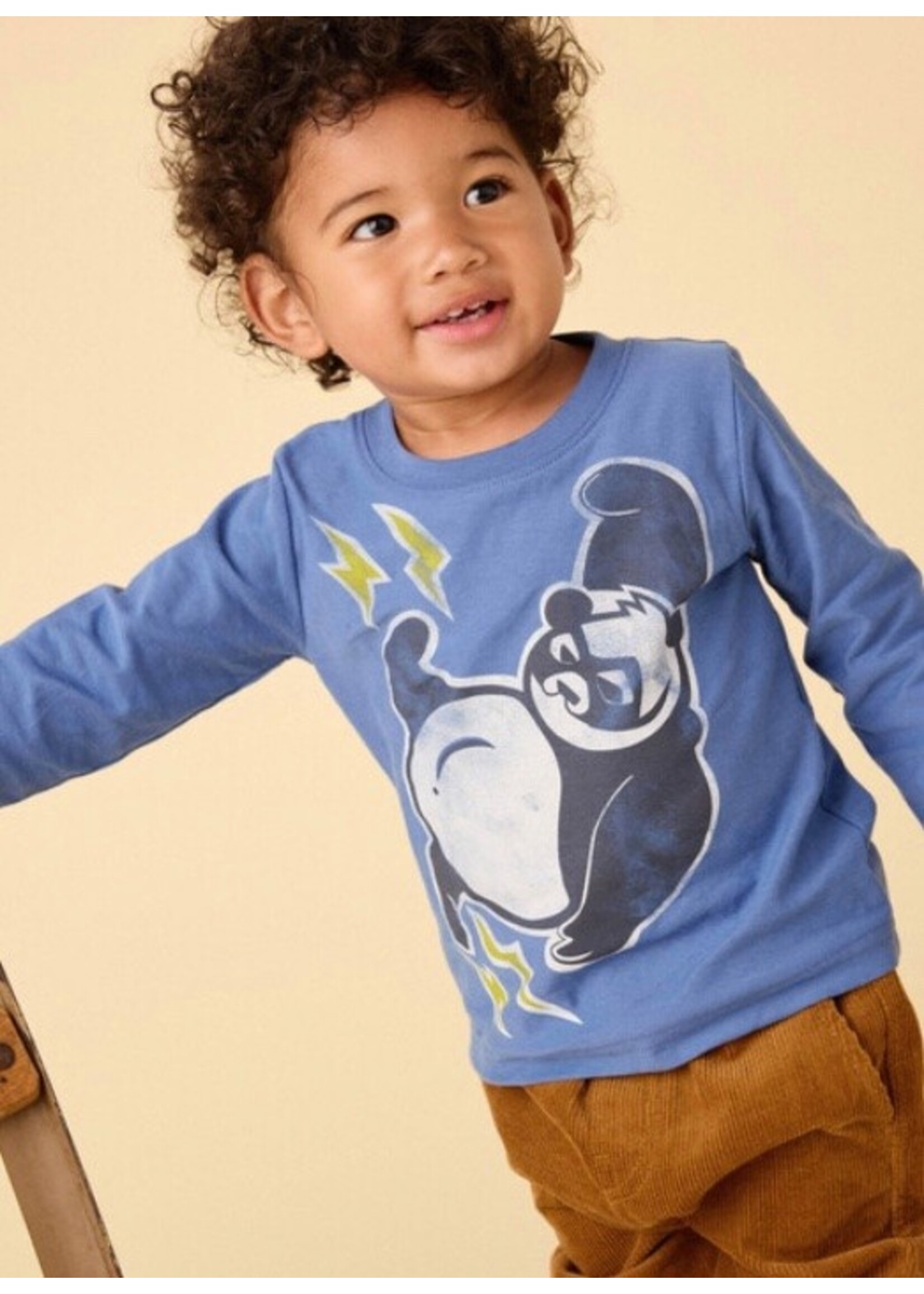 Tea Collection Tea Collection, Super Panda Graphic Tee || Cobalt