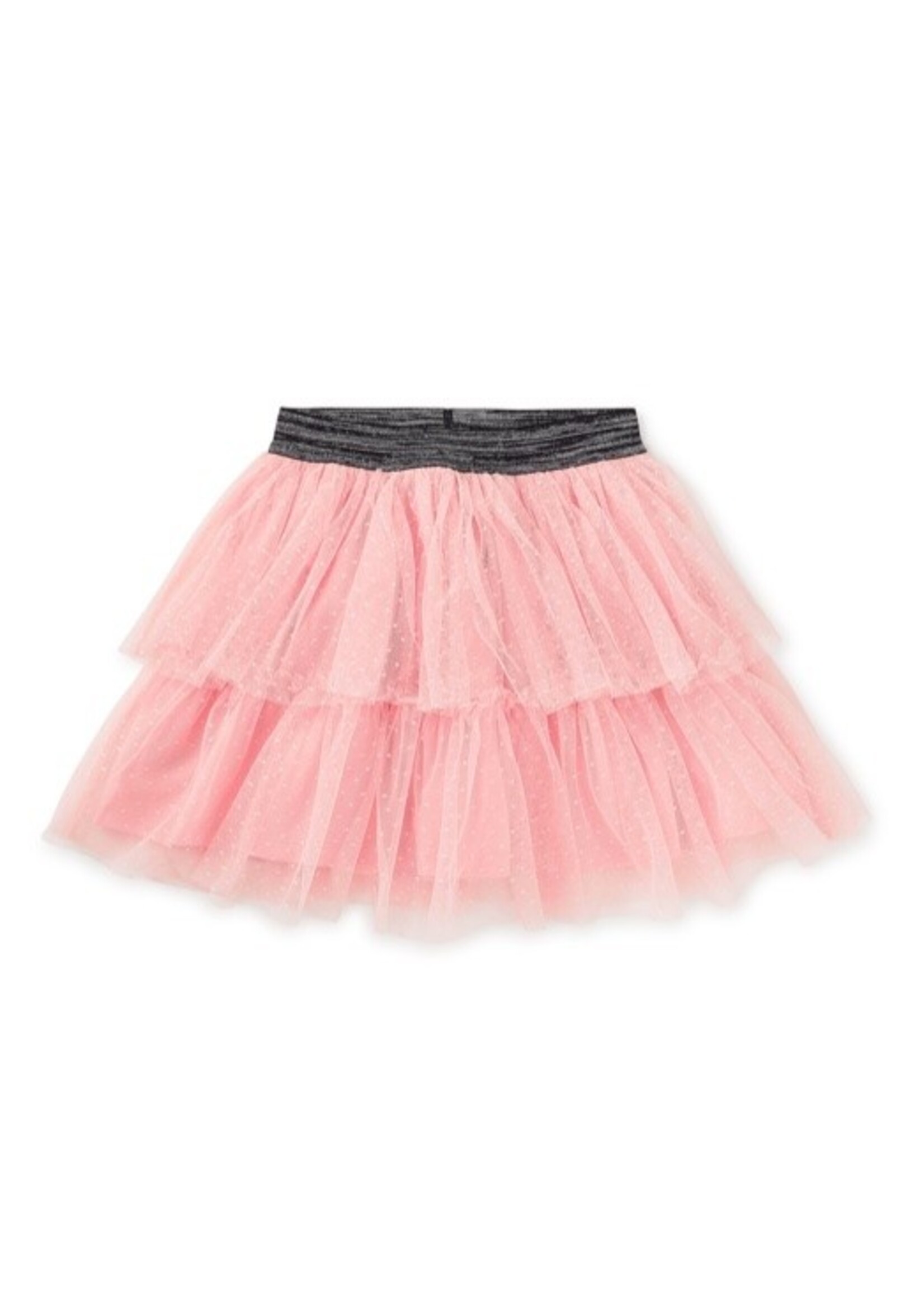 Tea Collection Tea Collection, Layered Dot Tulle Skirt || Cherry Blossom