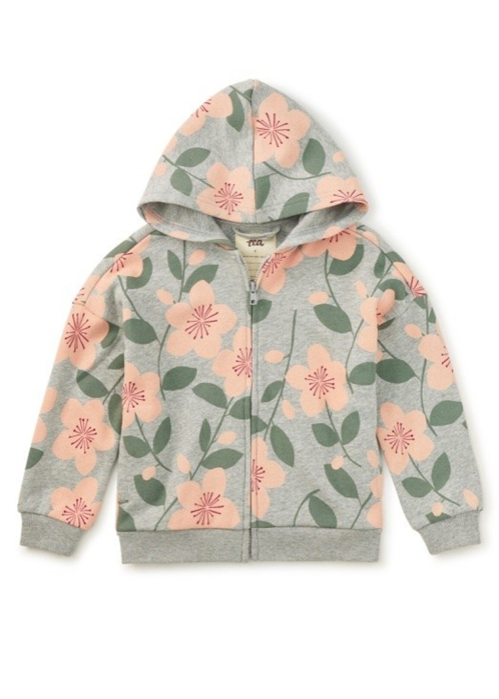 Tea Collection Tea Collection, Easy Fit Hoodie || Plum Blossom