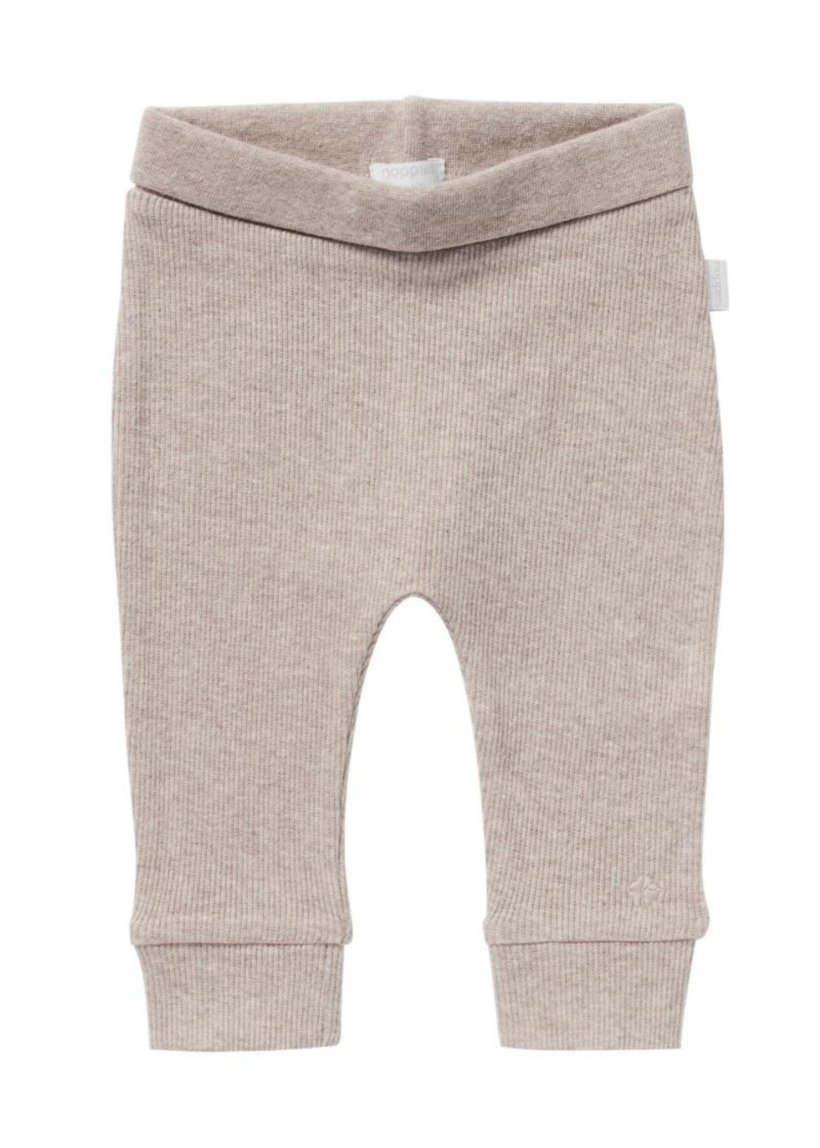 Noppies Kids Noppies Kids, Naura Ribbed Pants || Taupe