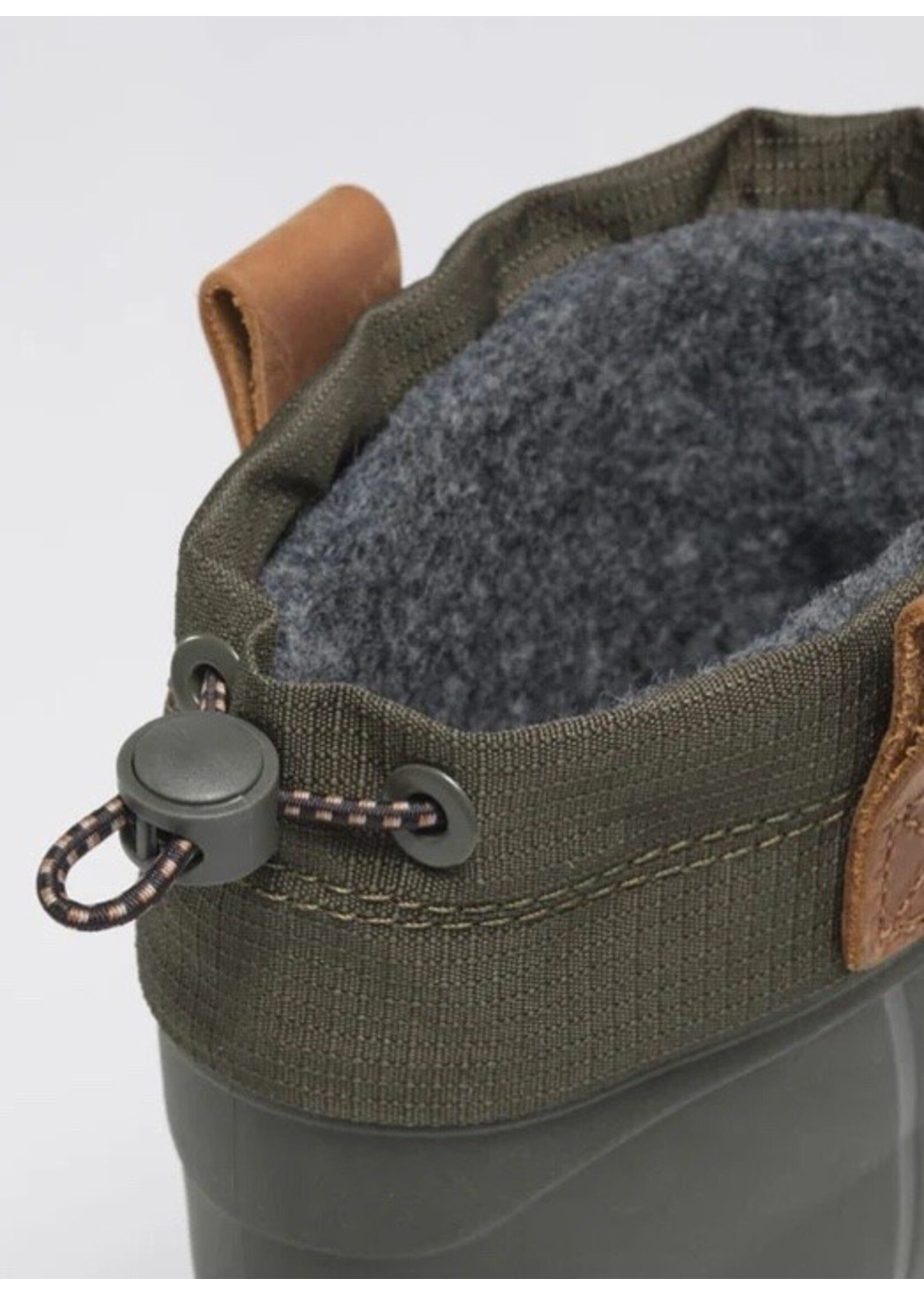 Kamik Kamik, Tundra Jr Insulated Rain Boot || Khaki