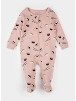 Petit Lem Petit Lem, Sushi Print Sleeper || Pink