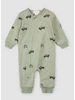 Miles the Label Miles the Label, Off Roading Print Playsuit || Green Dusty