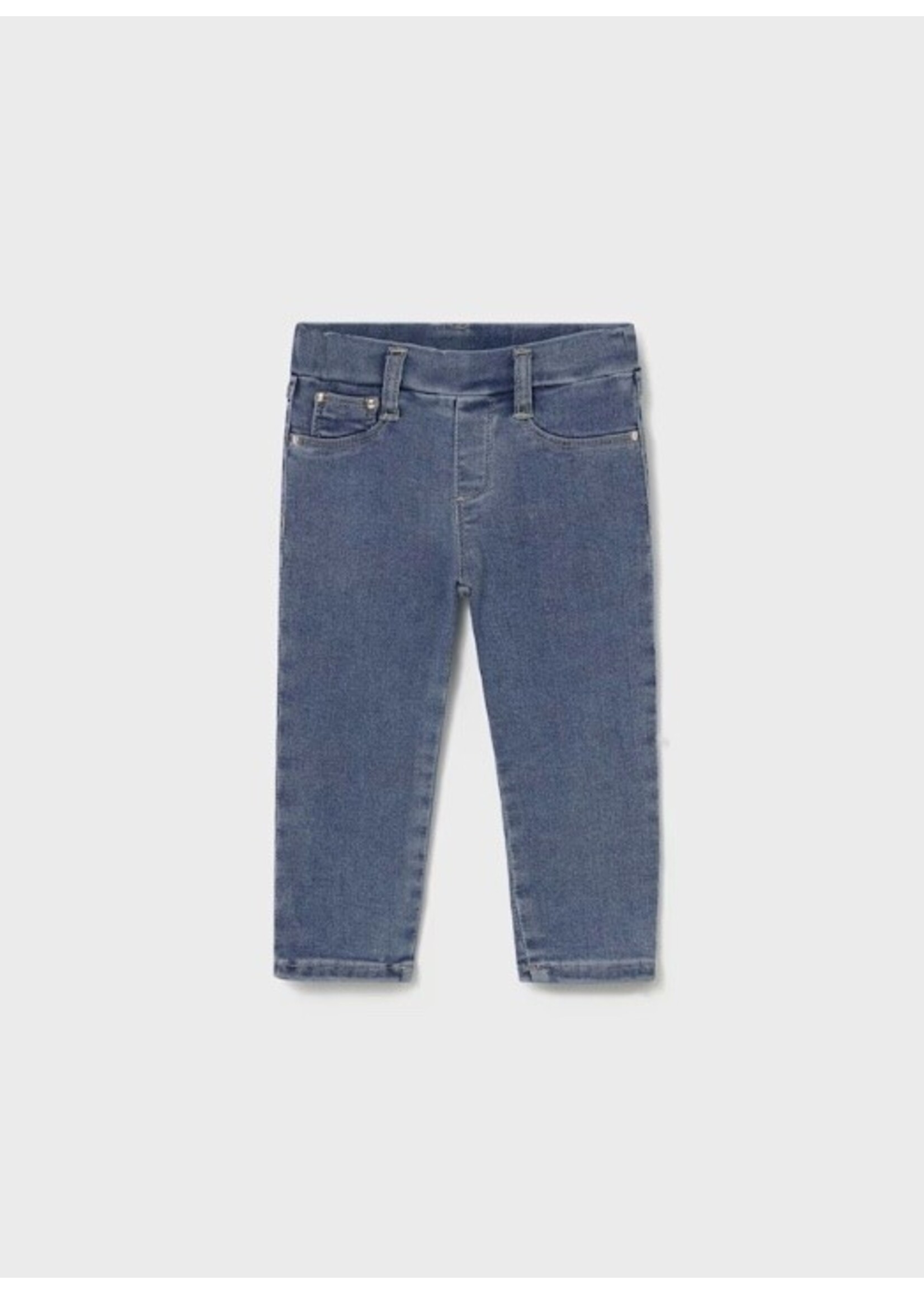 Mayoral Mayoral, Baby Basic Skinny Jeans || Medium Denim