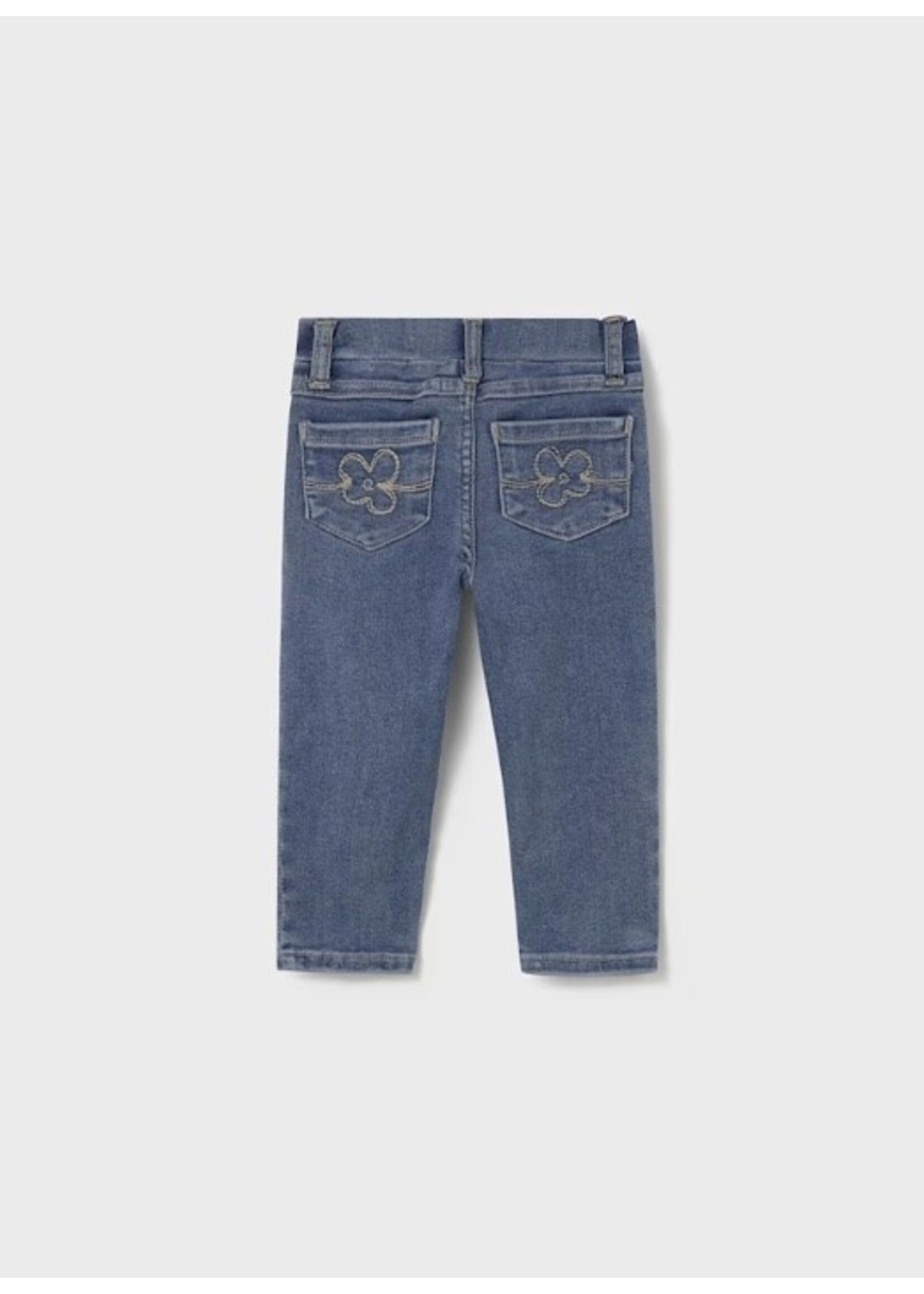 Mayoral Mayoral, Baby Basic Skinny Jeans || Medium Denim