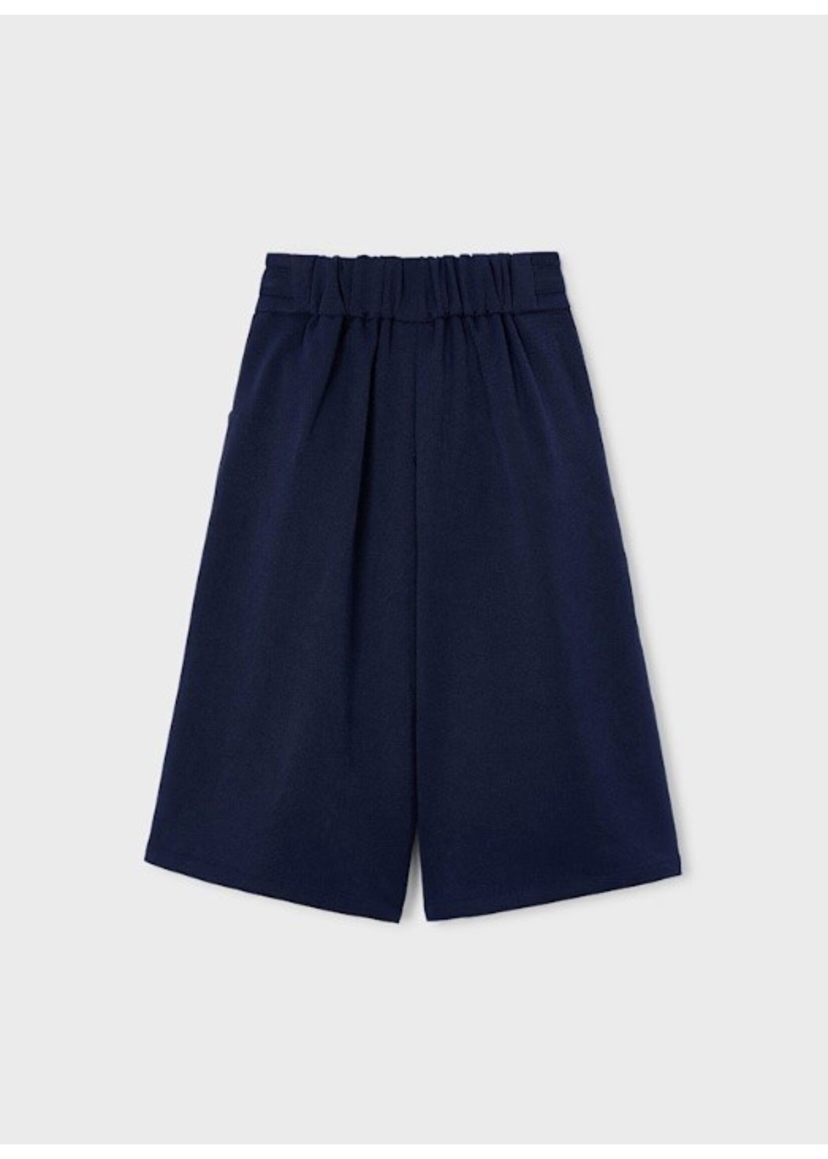 Mayoral Mayoral, Girl Bow Midi Pants || Navy