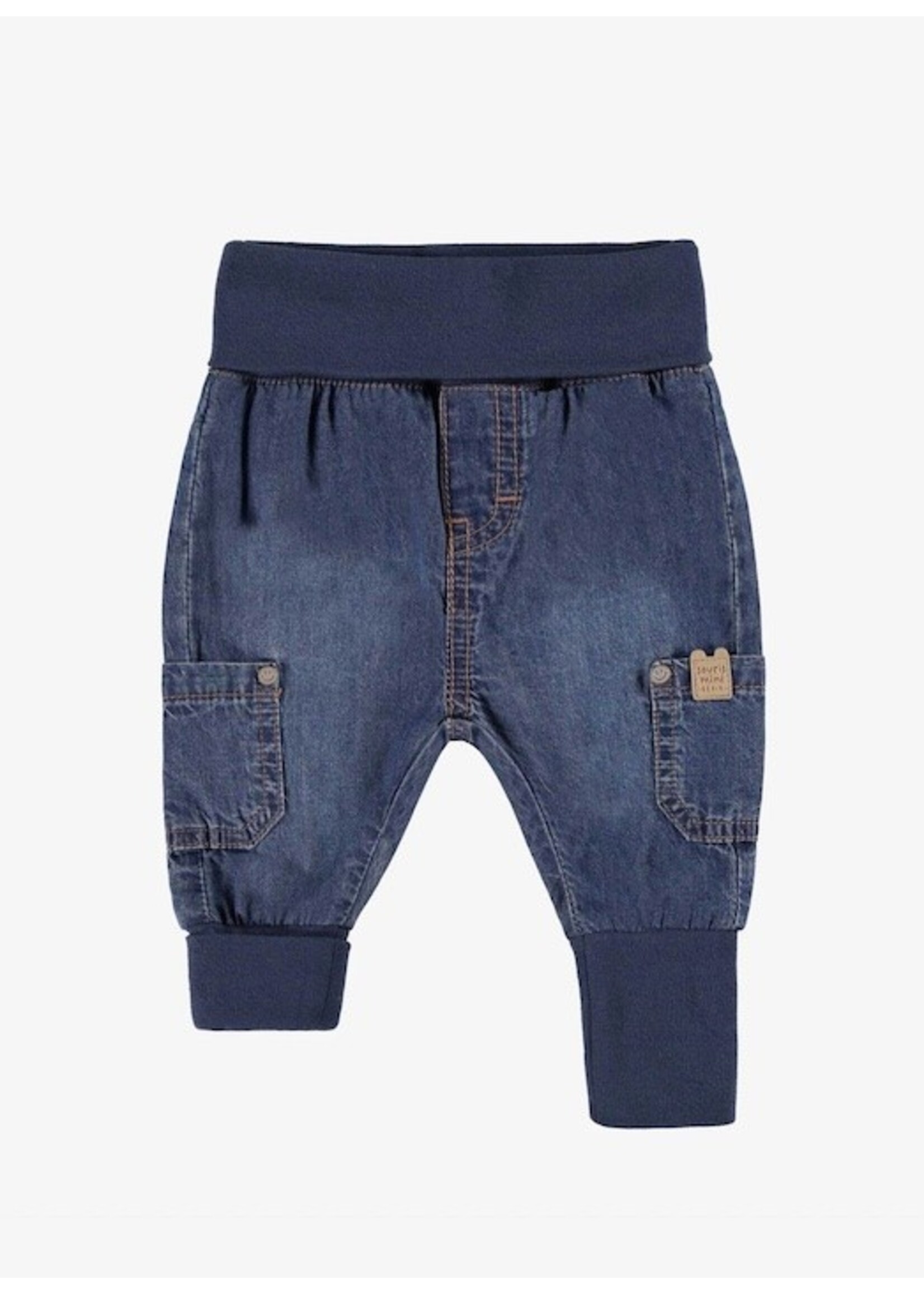 Souris Mini Souris Mini, Evolutive Stretch Denim Pant || Blue