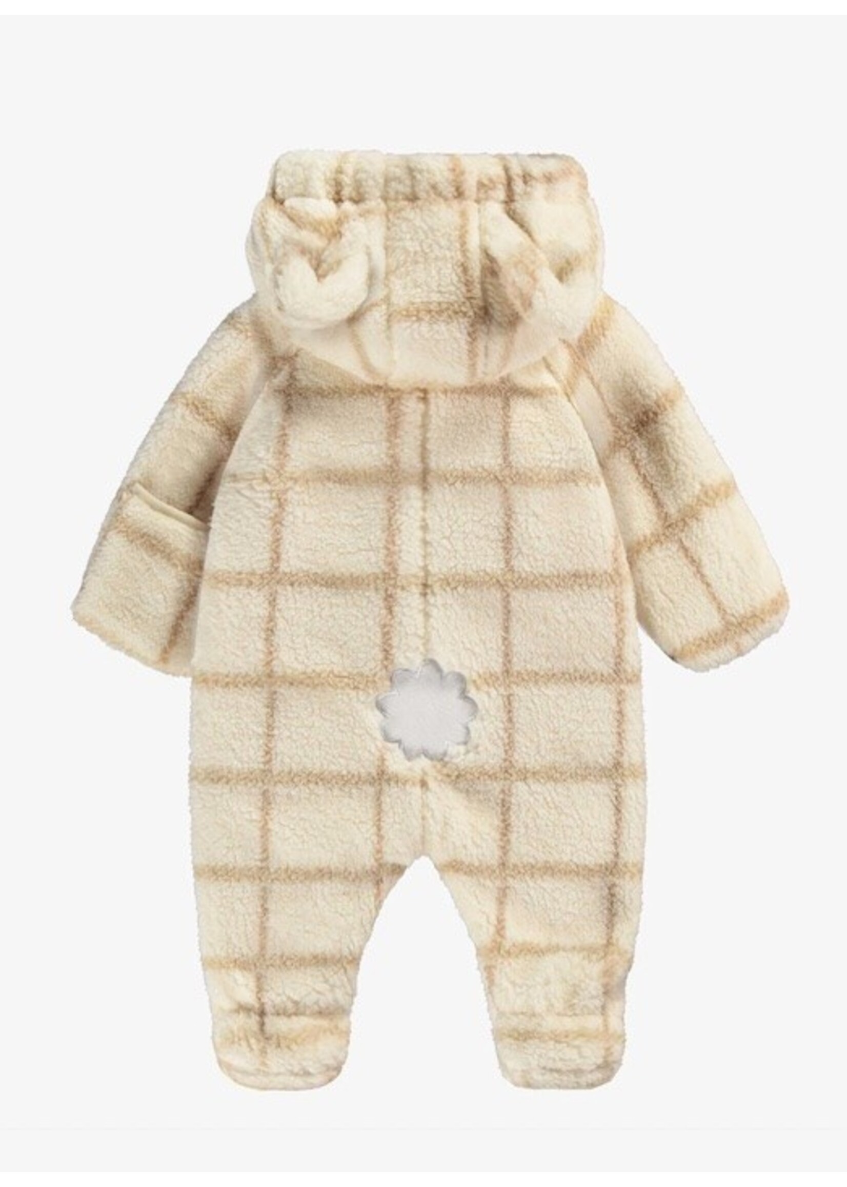 Souris Mini Souris Mini, Sherpa One Piece Suit || Cream