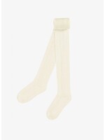 Souris Mini Souris Mini, Pontelle Patterned Tights || Cream
