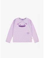 Souris Mini Souris Mini, Yeti Print Long Sleeve  T-Shirt|| Purple
