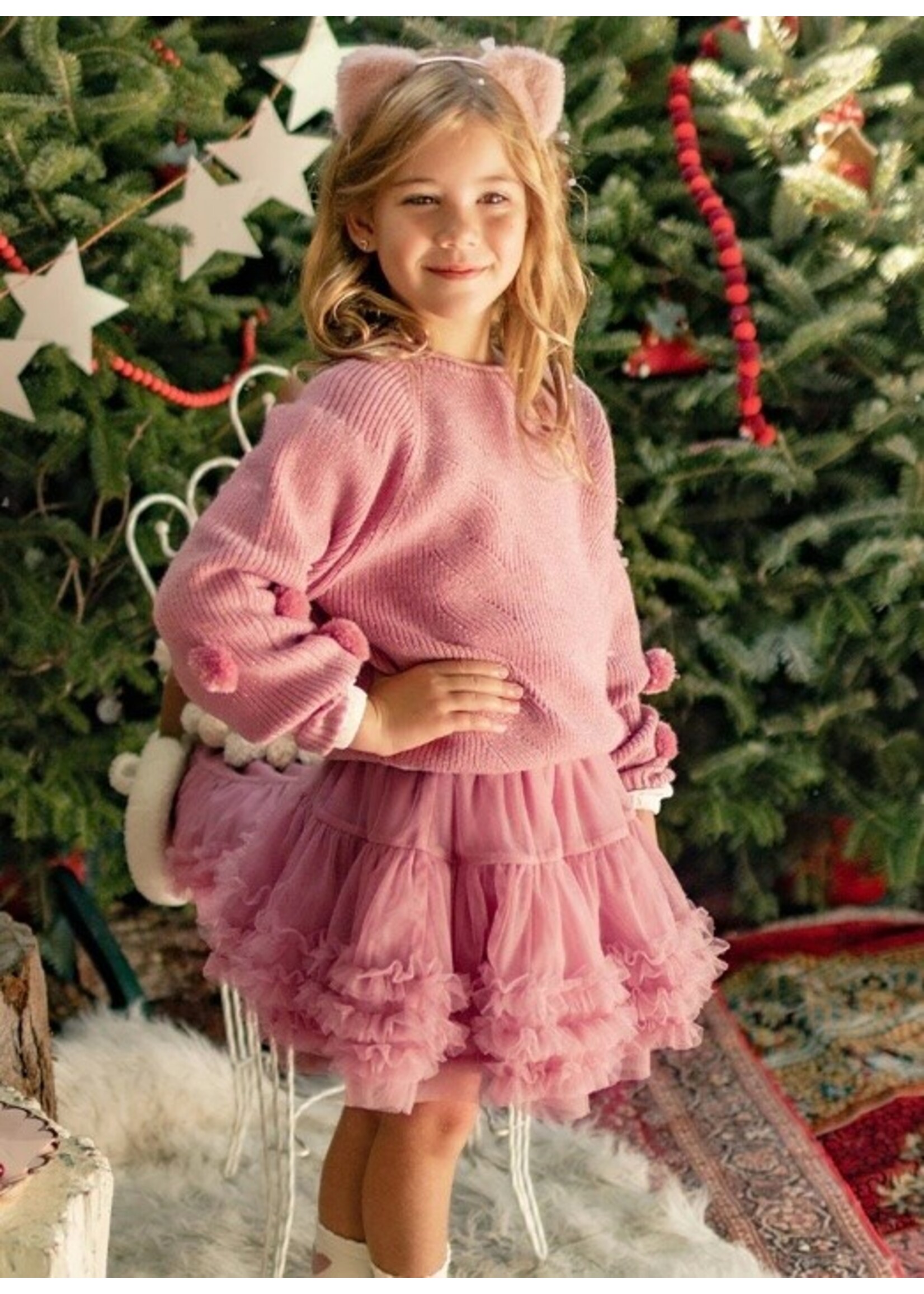 Souris Mini Souris Mini, Soft Tulle Skirt || Pink