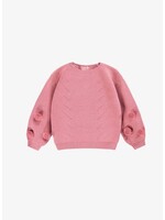 Souris Mini Souris Mini, Sparkly Sweater Kids || Pink
