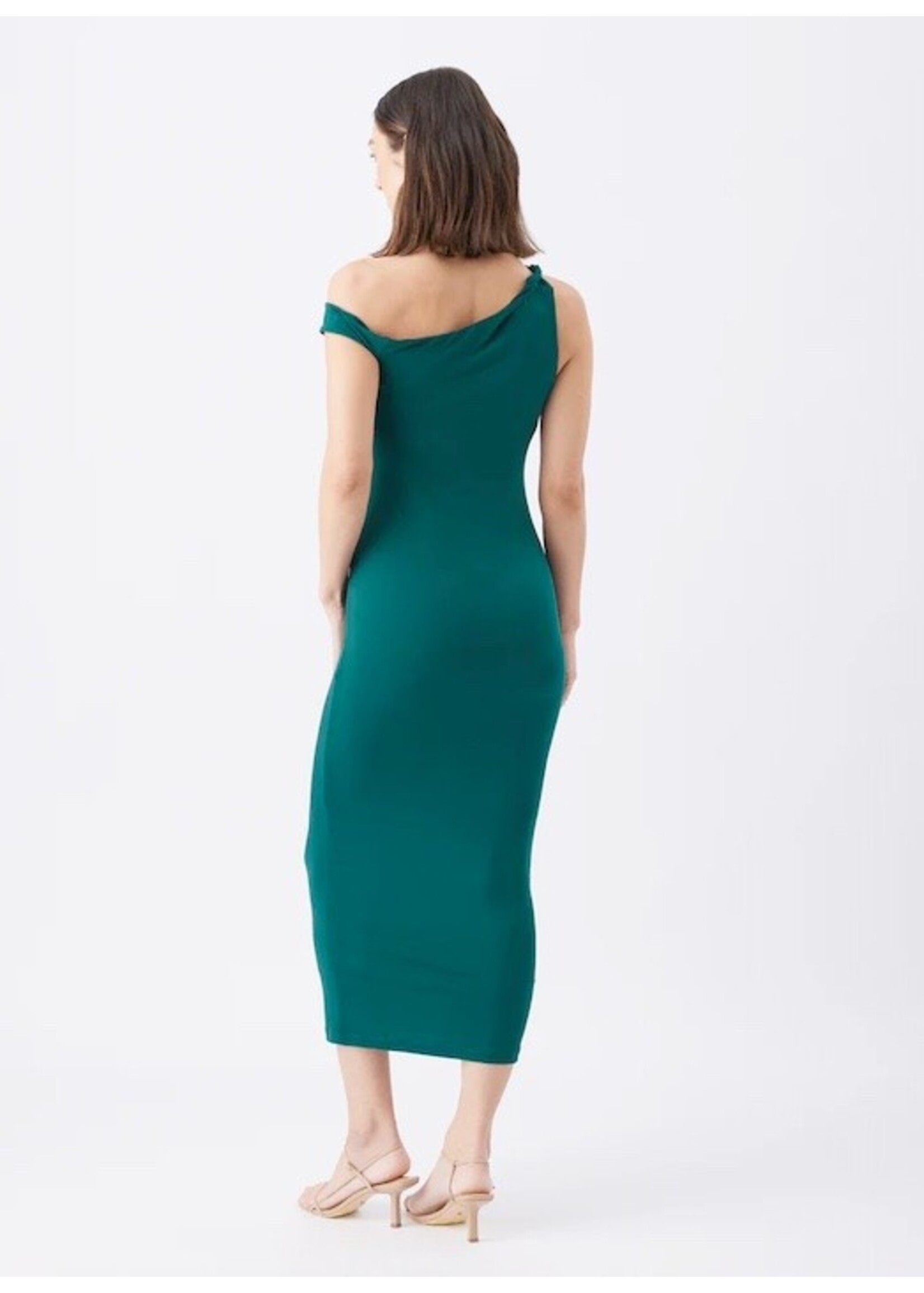 Ripe Maternity Ripe Maternity, Cora Off-Shoulder Dress Jade || Jade