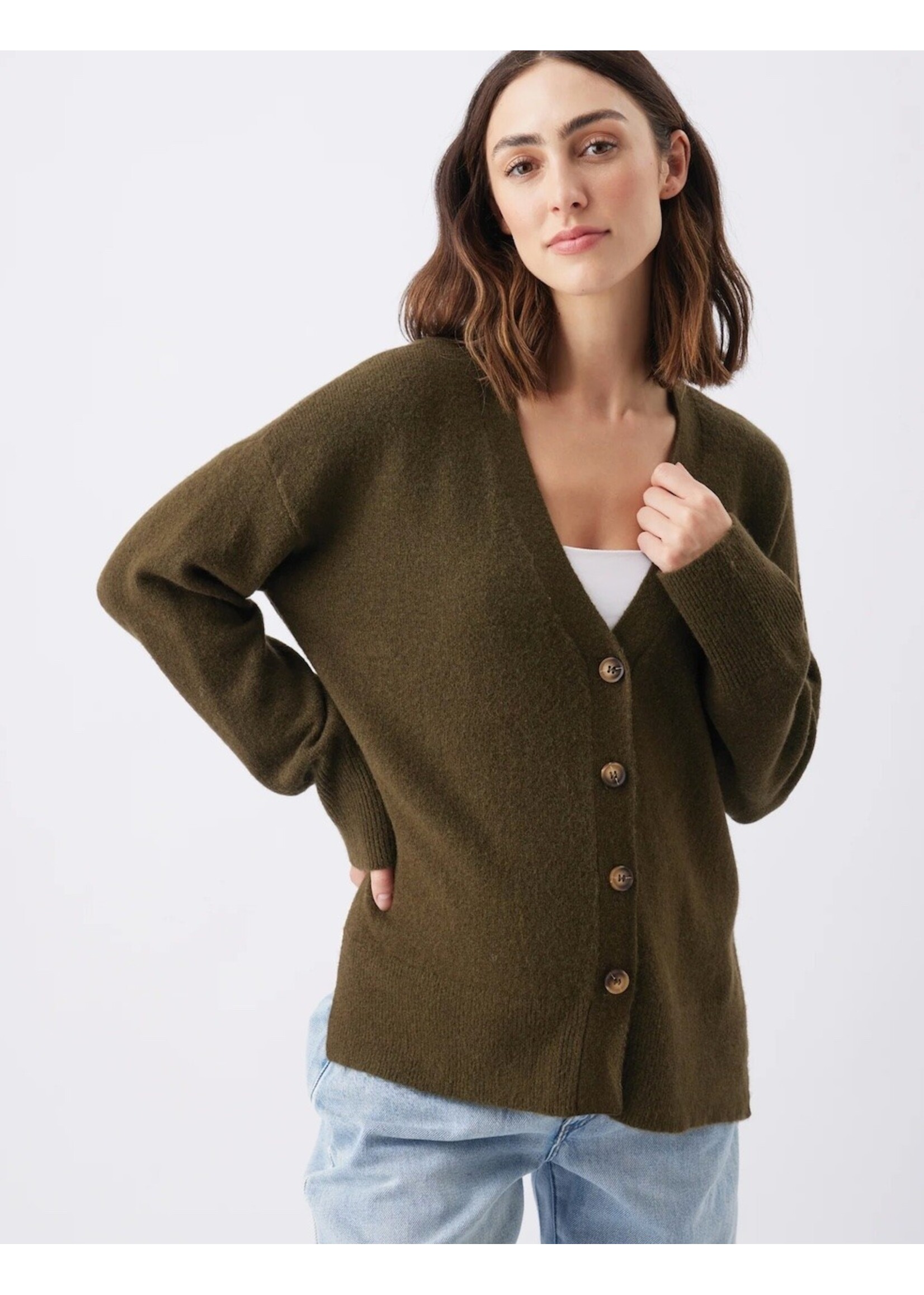 Ripe Maternity Ripe Maternity, Tully Knit Cardigan || Khaki