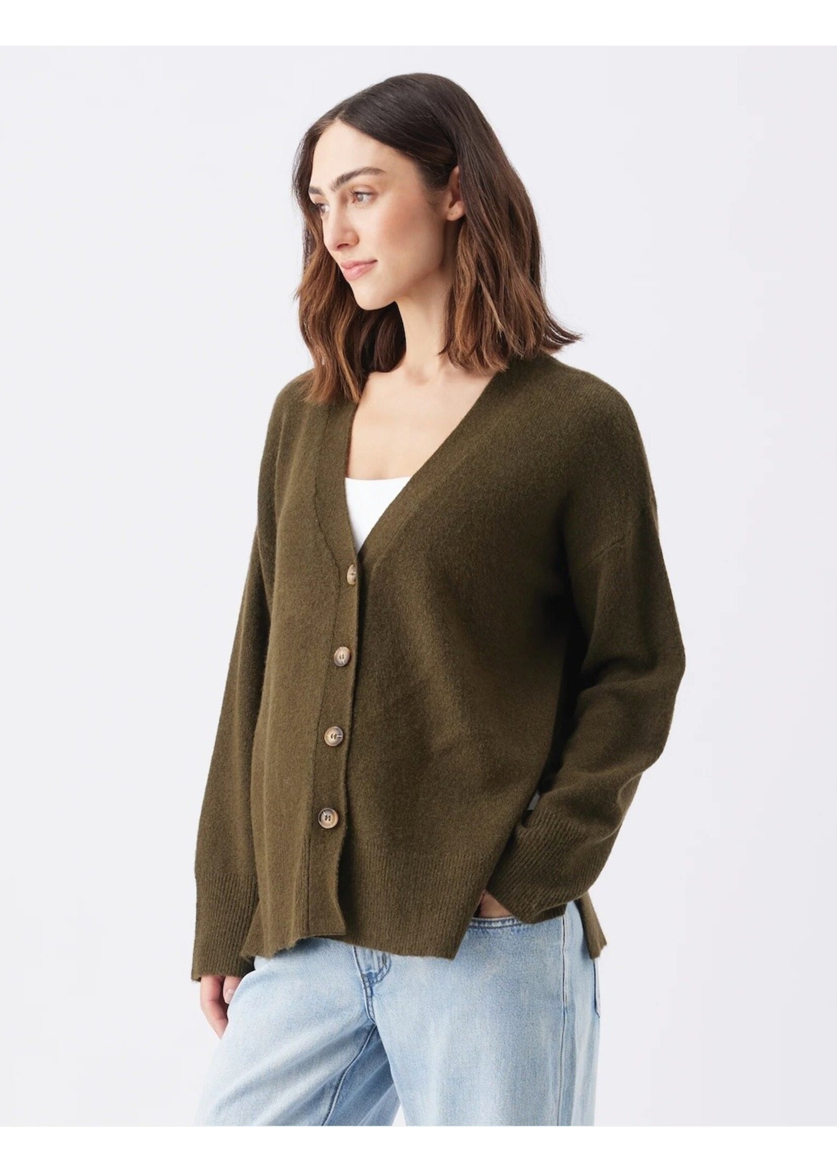 Ripe Maternity Ripe Maternity, Tully Knit Cardigan || Khaki