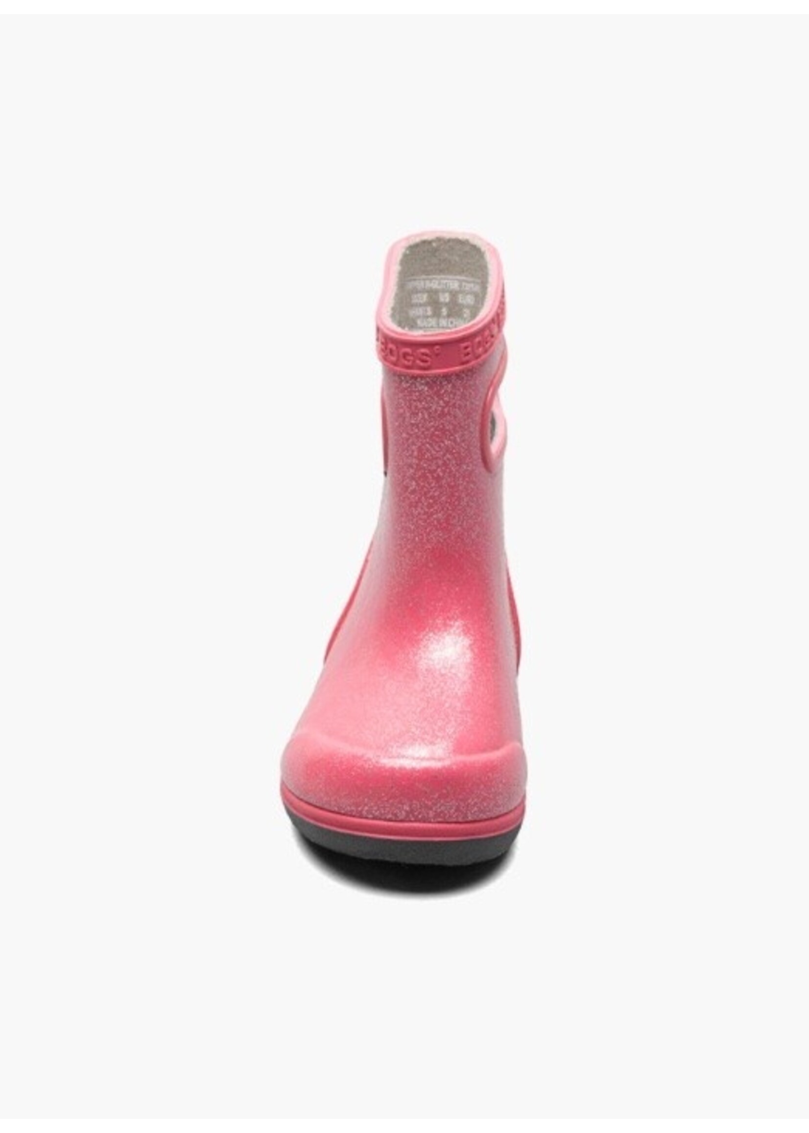 Bogs Bogs, Skipper II Glitter Kids' Rainboot || Pink