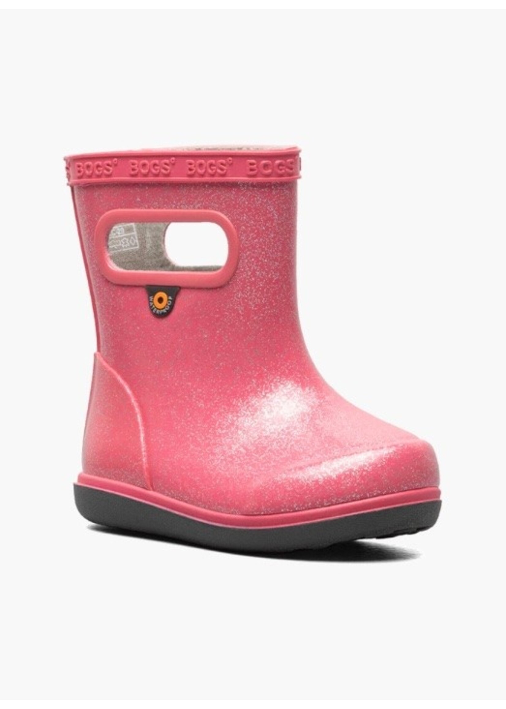 Bogs Bogs, Skipper II Glitter Kids' Rainboot || Pink