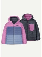 Patagonia Patagonia, Kids' Reversible Down Sweater™ Hoody || Smolder Blue